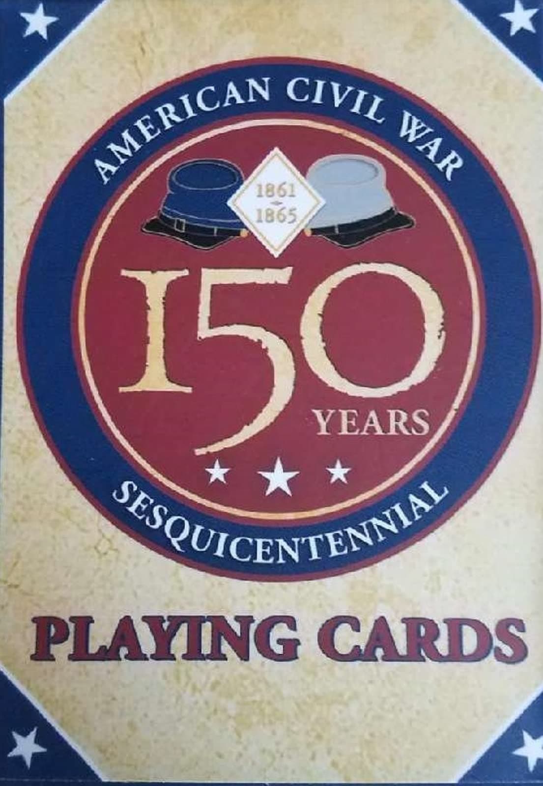 American Civil War Sesquicentennial Souvenir Playing Cards