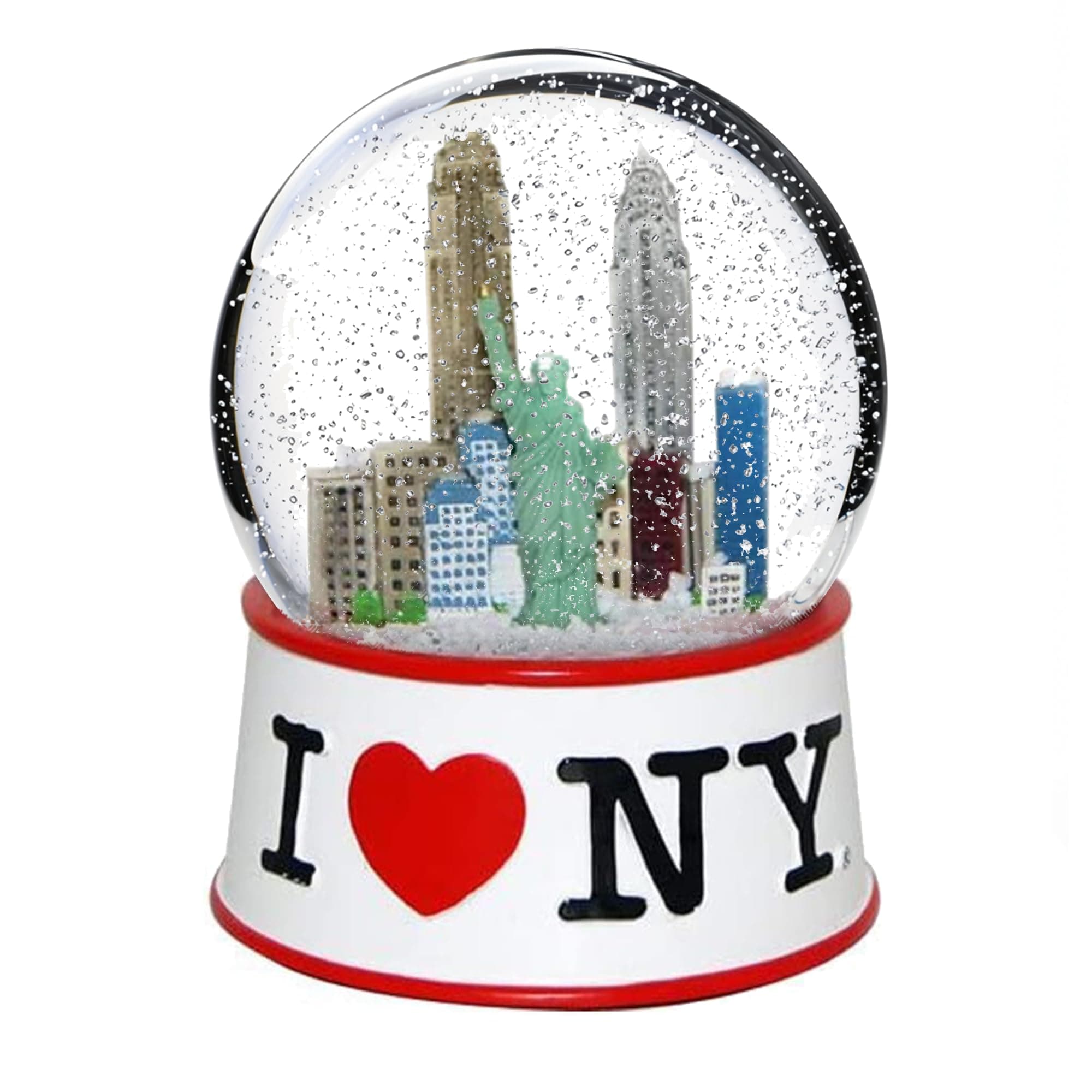 Mini I Love NY Snow Globe 2.5 Inches