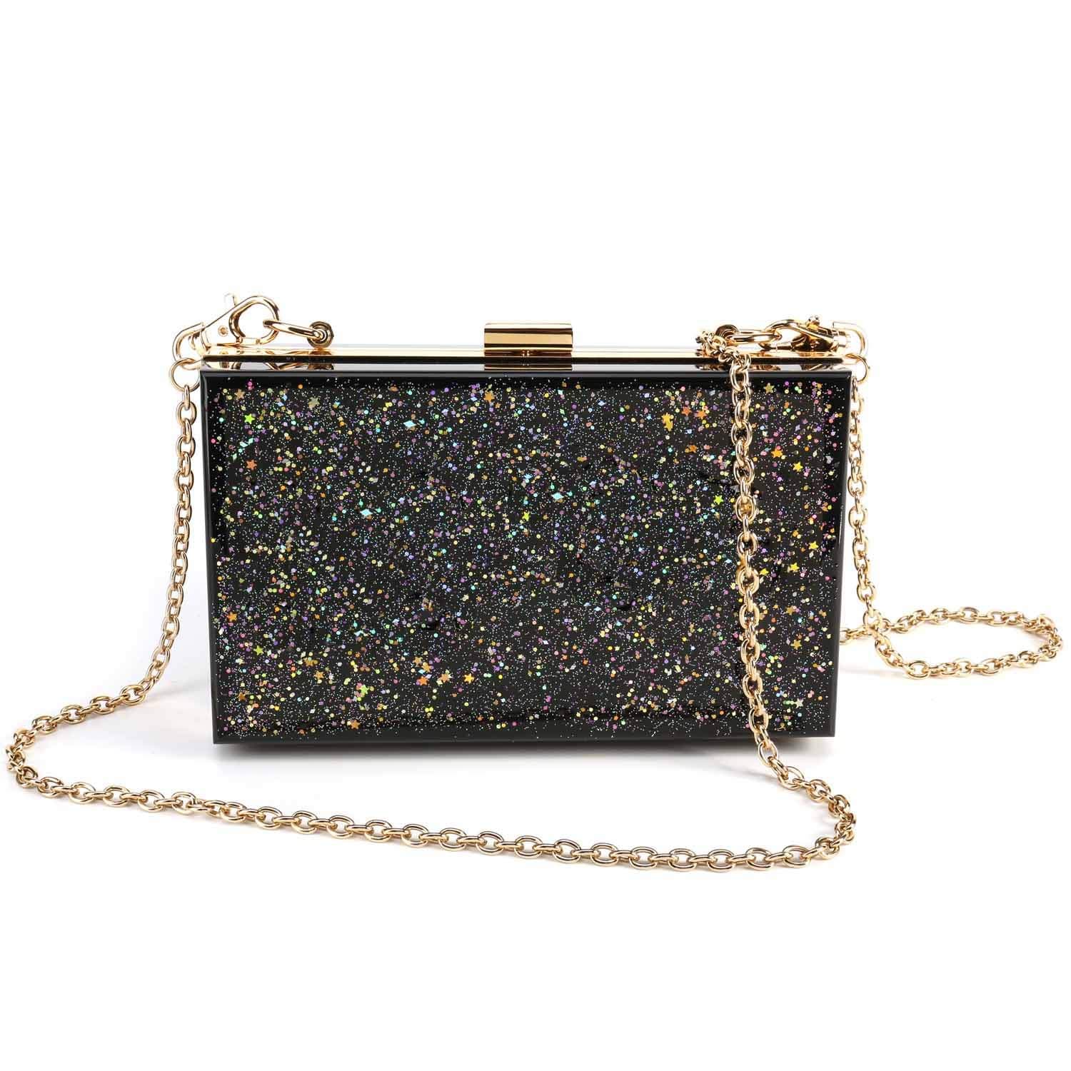 Women Acrylic Customized Evening Clutch Bag for Party and Events