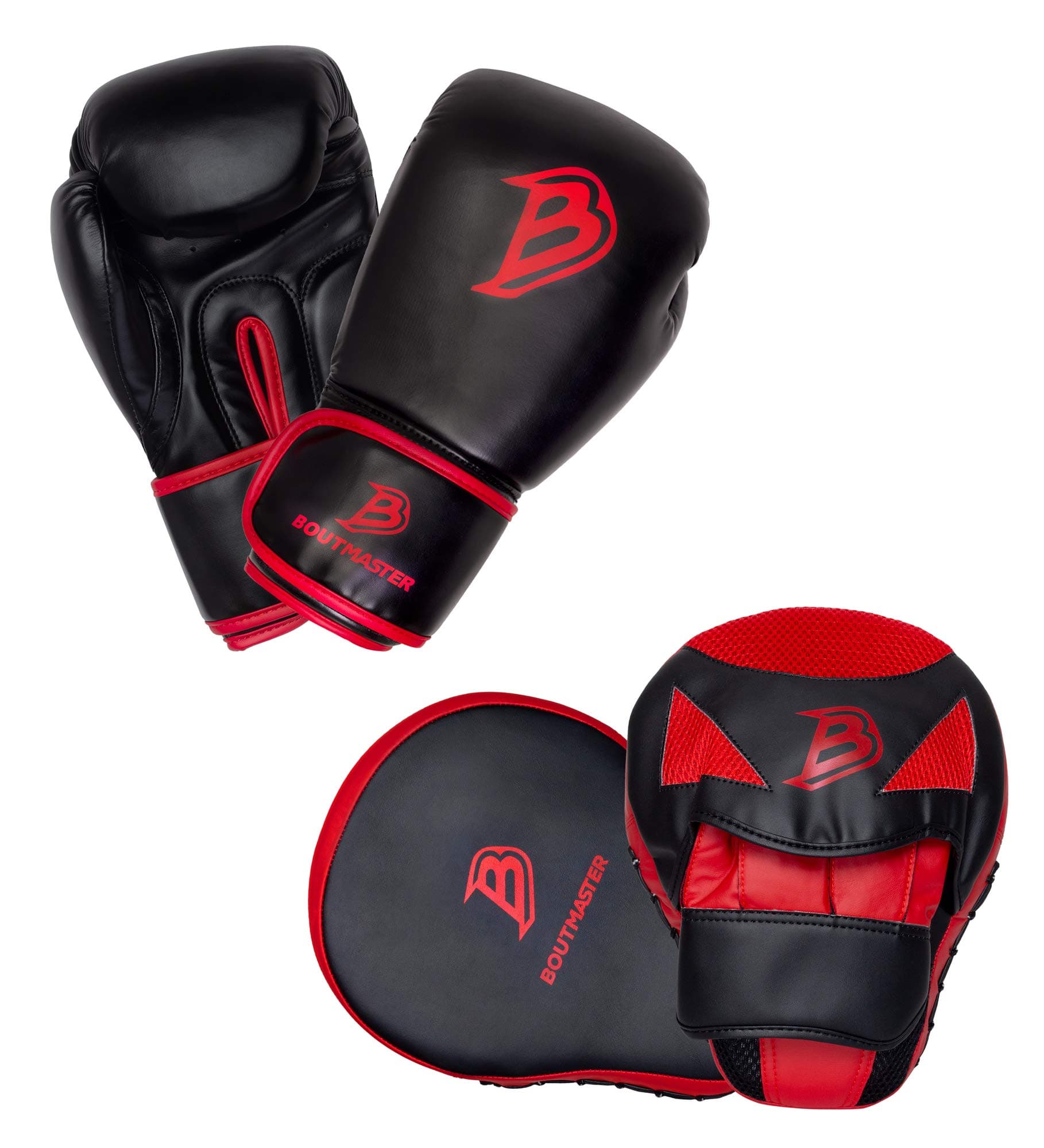 Youth Boxing Training Set, Kids or Teens Boxing Gloves and Boxing Pads Mitt Set