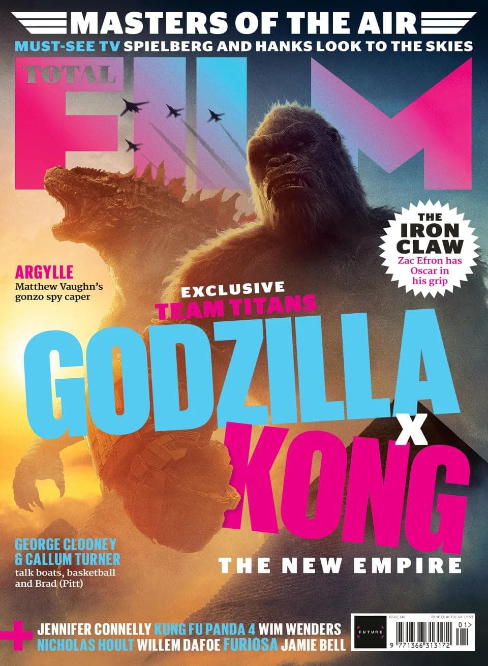 Total Film Magazine Issue 346 Exclusive Tam Titans Godzill X The New Empire