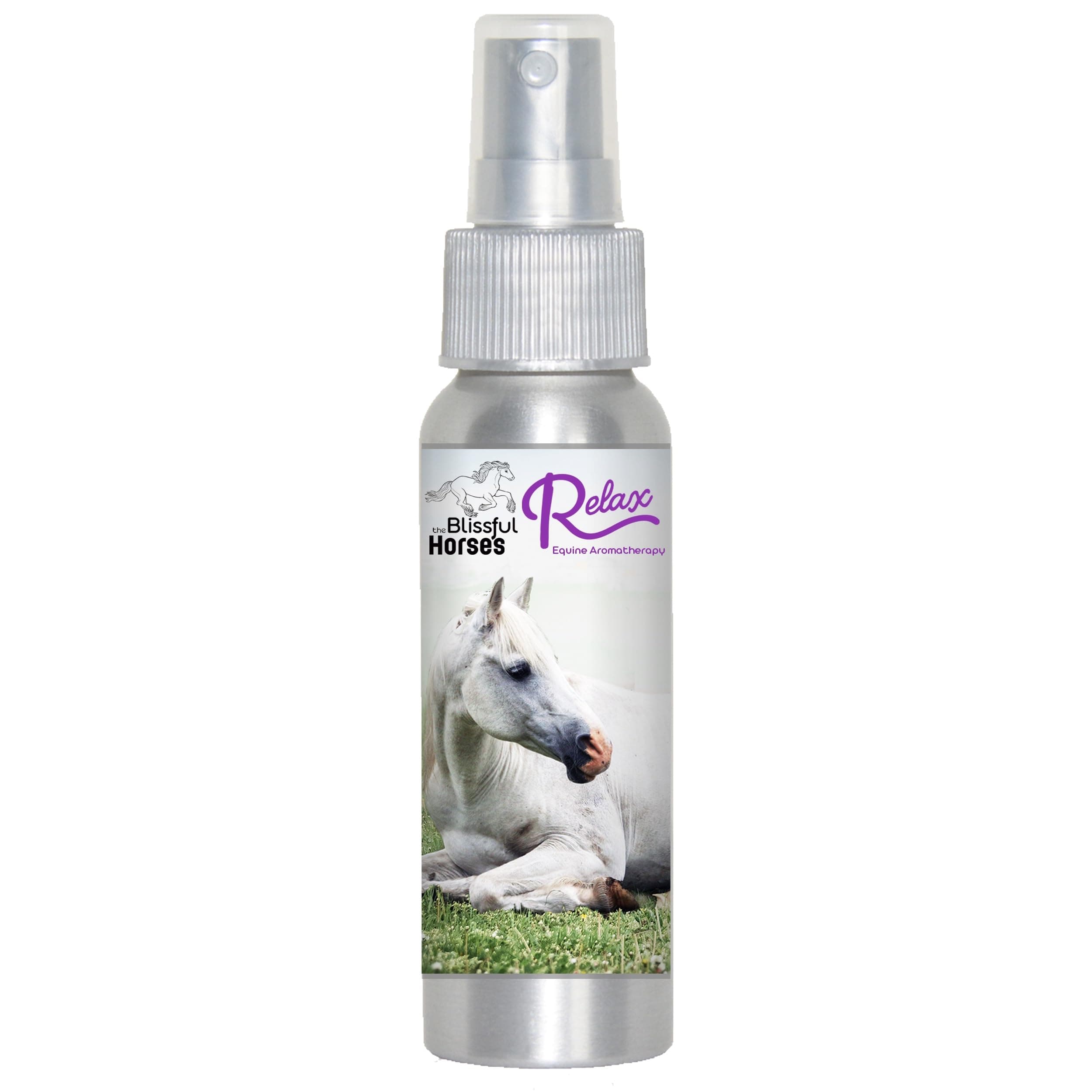 The Blissful Horses Relax Spray Aromatherapy All Natural Support for Your Horse's Anxiety