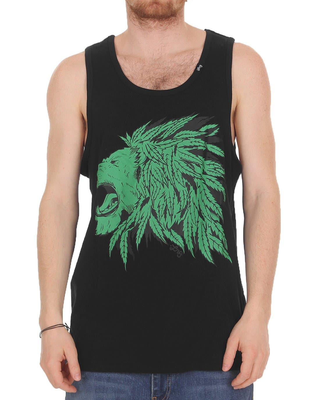 LRG Men's Chiefy Lion Tank Top