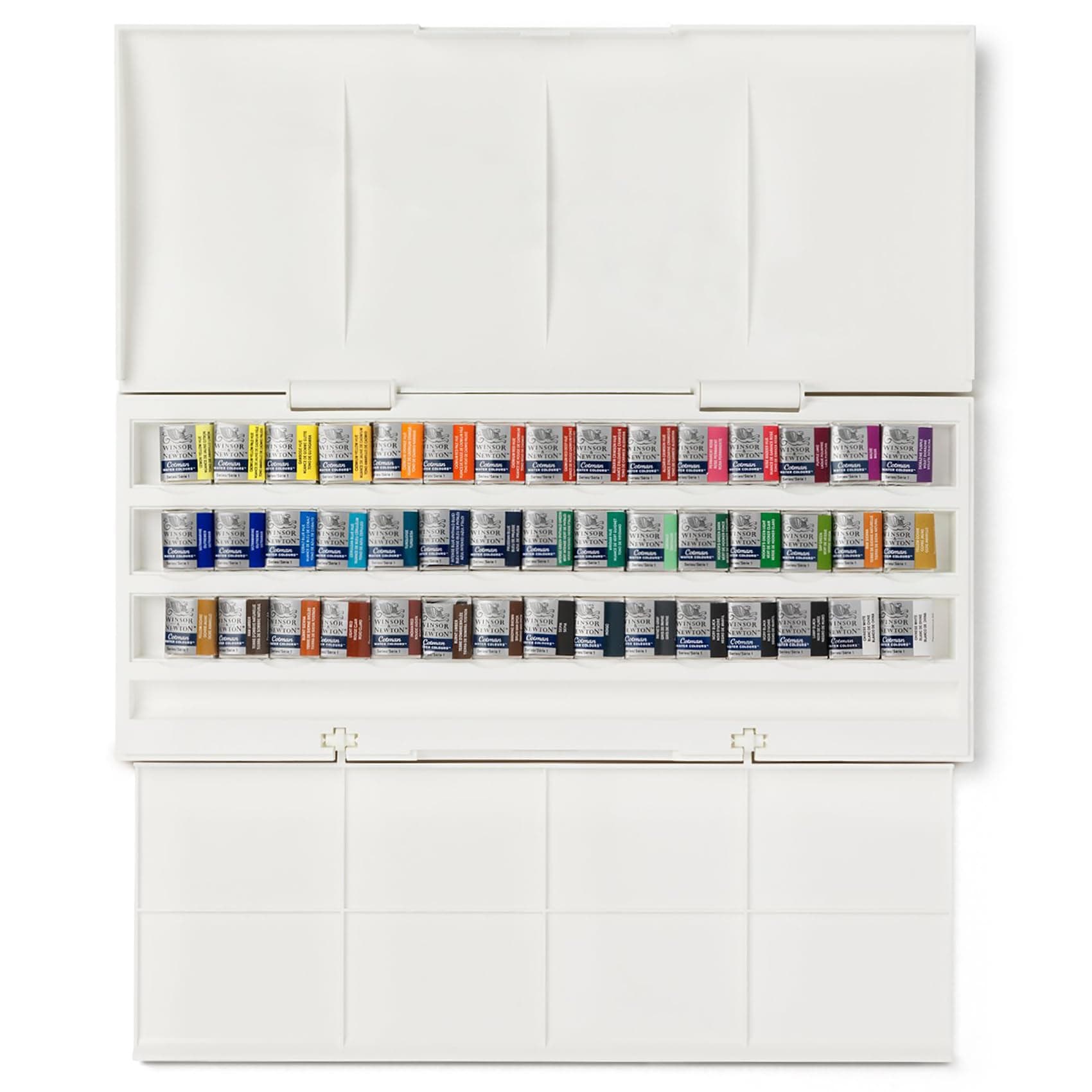 Cotman Half Pan Water Colour Studio Set - Multicolor