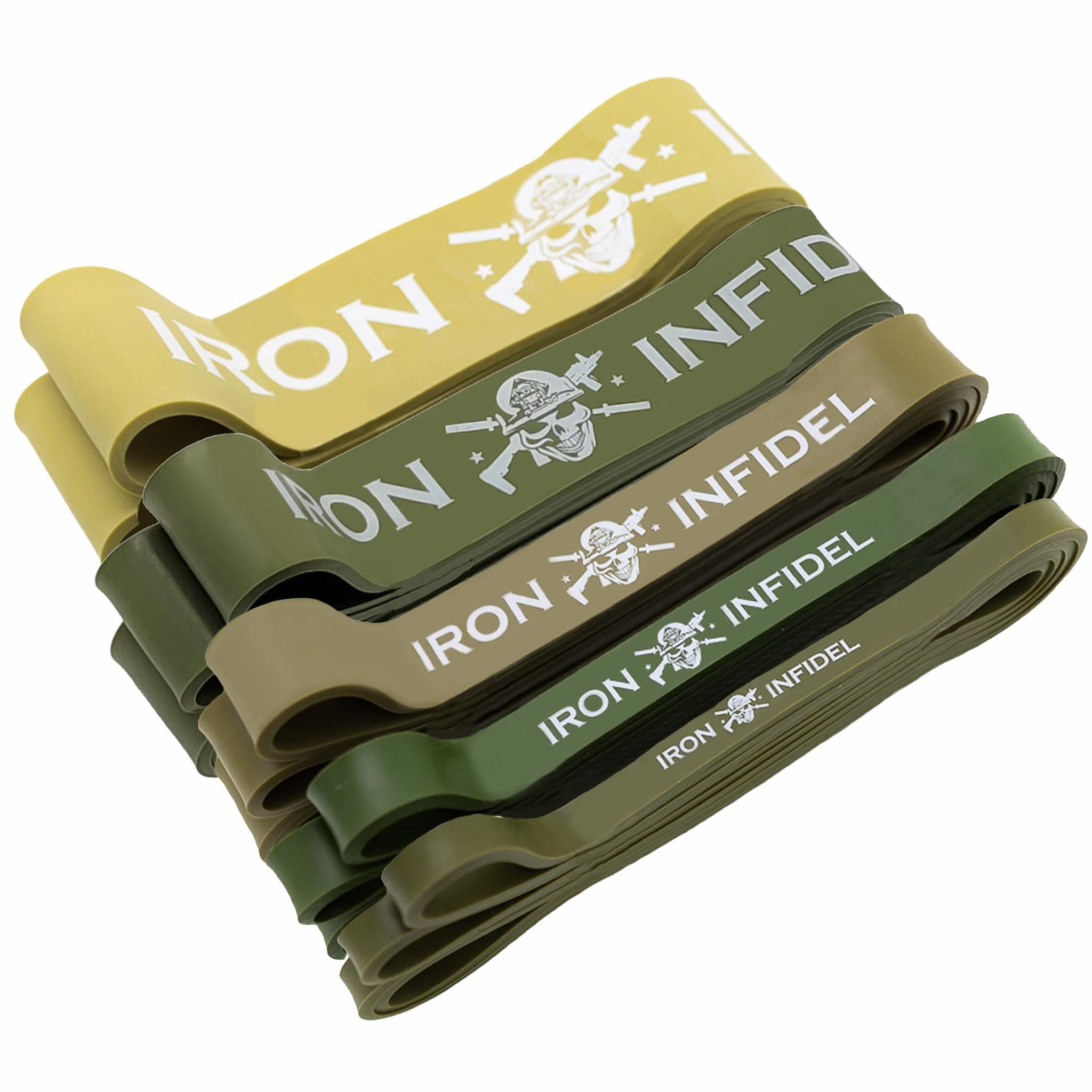 Pull Up Assistance Bands for Working Out - Resistance Bands Set for Men, Exercise, Workout, Fitness, Strength, Weightlifting, Training, Powerlifting, Stretch, Crossfit WOD