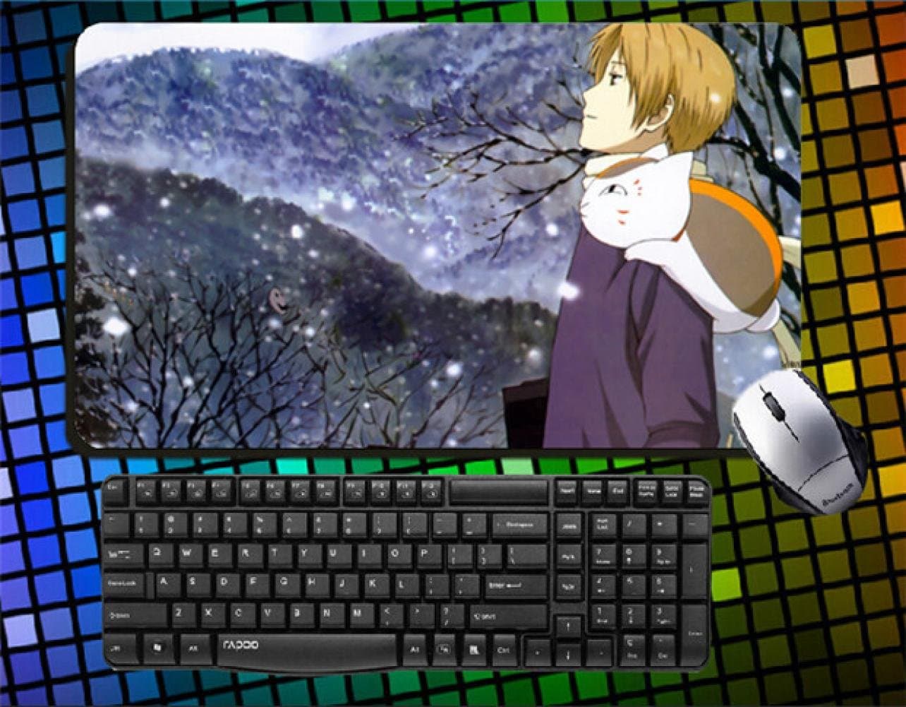 Smiling Christmas Holidays Gargantia on the Verdurous Planet/Suisei no Garugantia/suisei no gargantia Amy Mouse Pad Desk Pad Play Mat