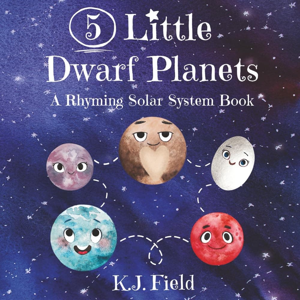 Plutoshine Press 5 Little Dwarf Planets: A Rhyming Solar System Book