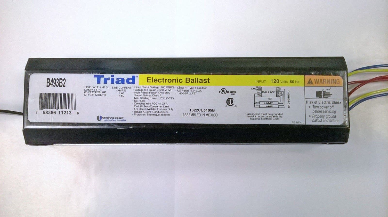 Triad B493B2 Tanning Bed Ballast, 20245