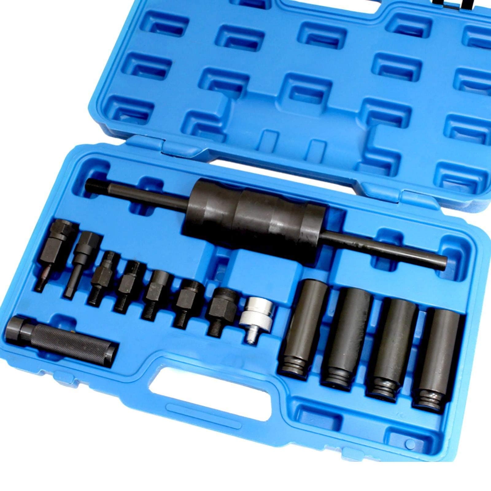UTMALL14pc Diesel Common Rail Injector Puller Extractor Kit for Bosch Delphi Siemens Denso