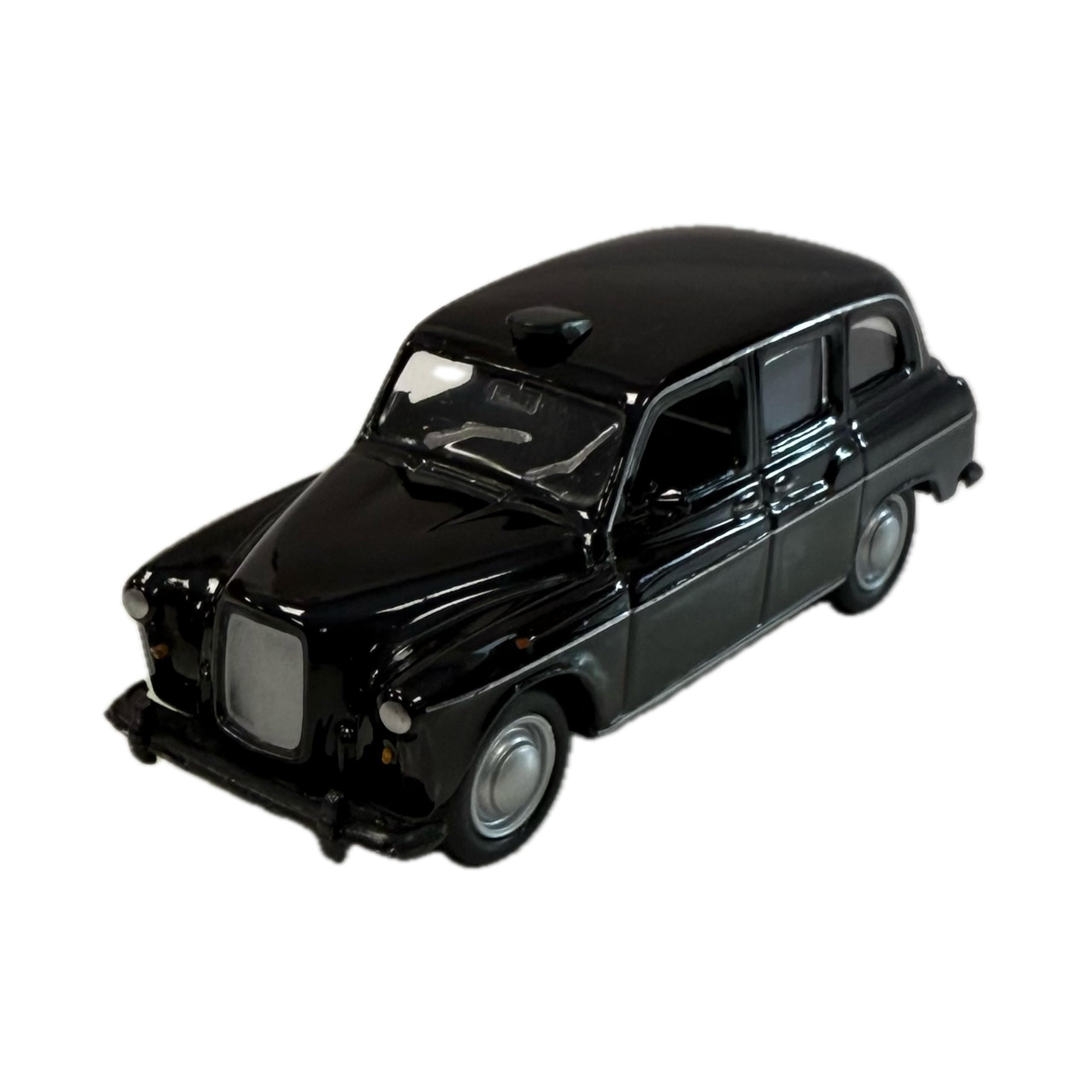 London Black Taxi Mini Model Made of Die Cast Metal and Plastic Parts with Pull Back & Go Action