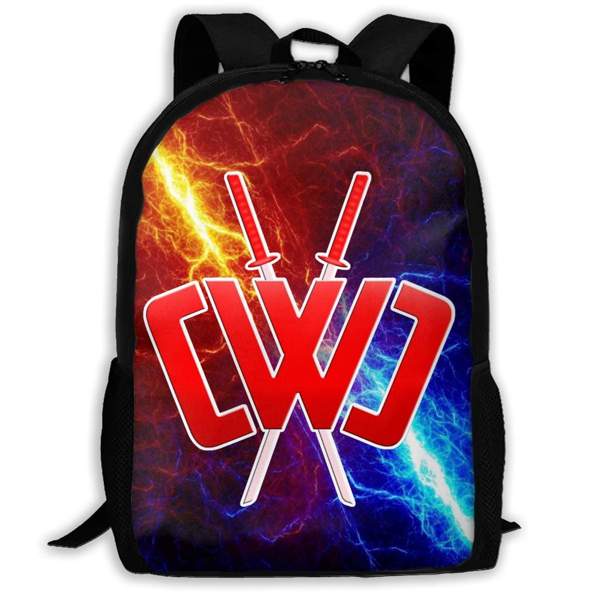 Chad Wild Clay Cwc Backpack 17 Inches Kids School Bag Unique Travel Laptop Bags For Boys Girls