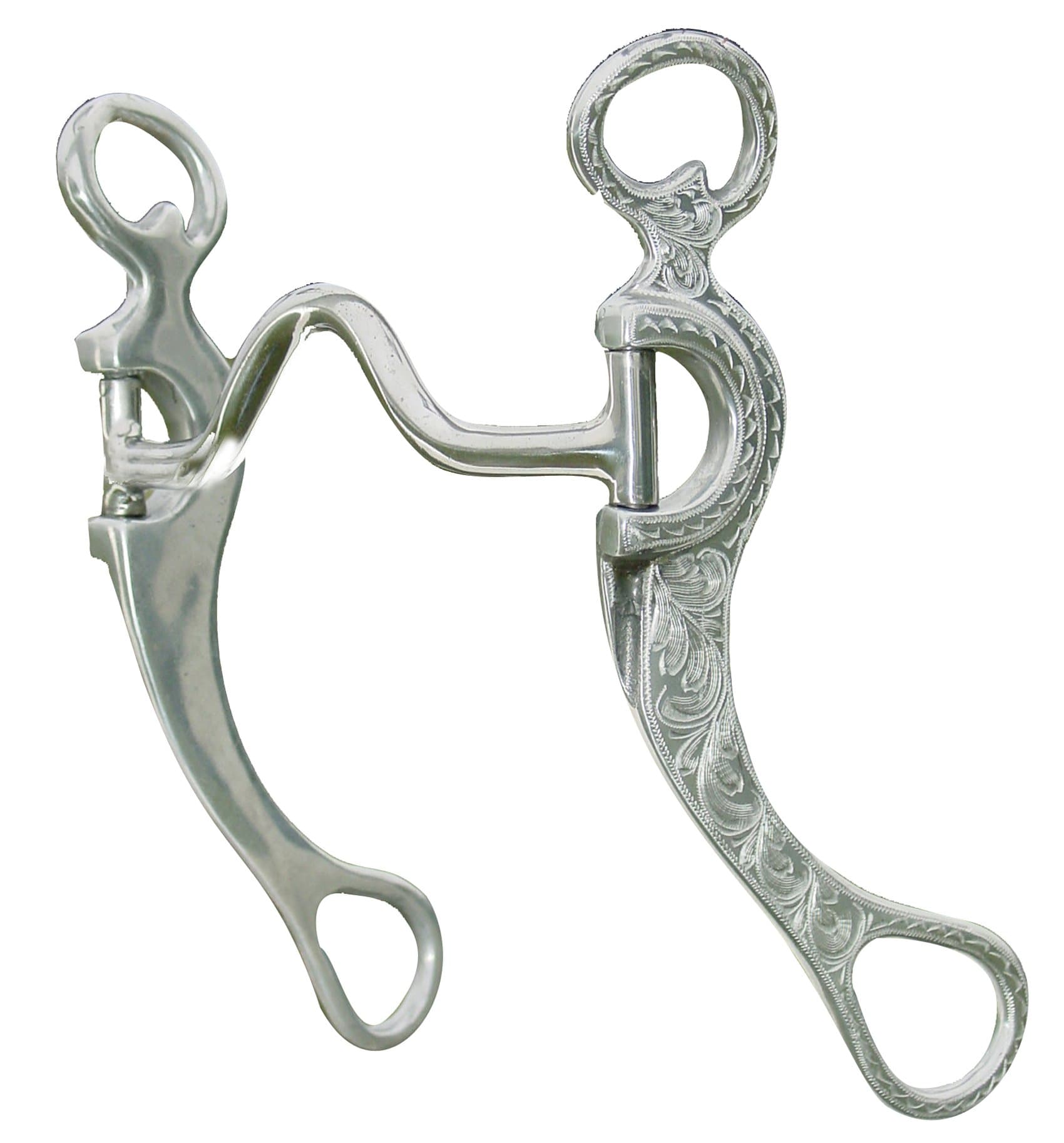 Western AL Engraved Med Port Show Bit