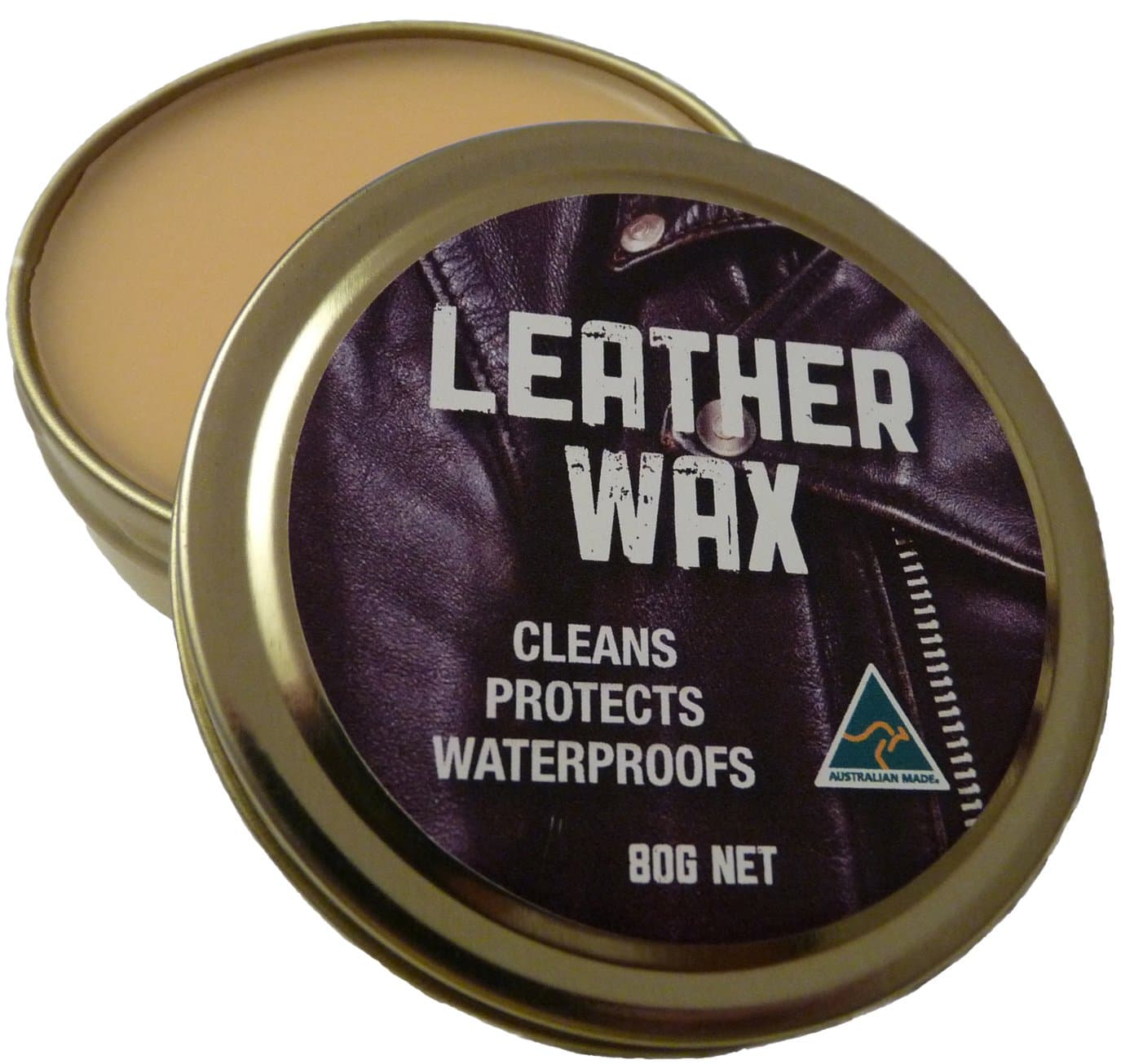 Australian Leather Wax Waterproofing Canaubria and Bees wax, Neatsfoot oil