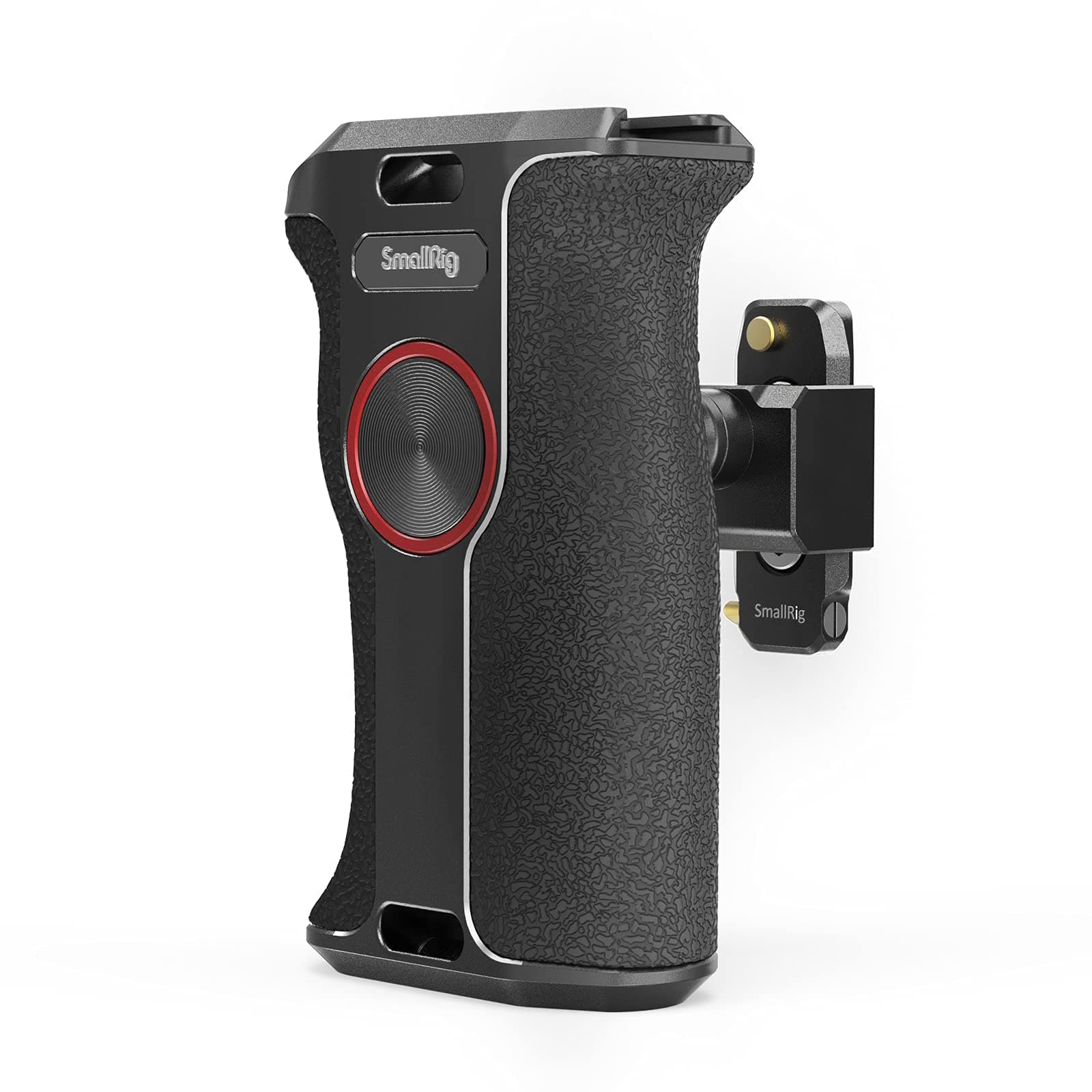 Push-Button Rotating NATO Handle, Quick Release Handgrip for DLSR Camera Cage Kit, w/Built-in NATO Rail, Left Side - 3260