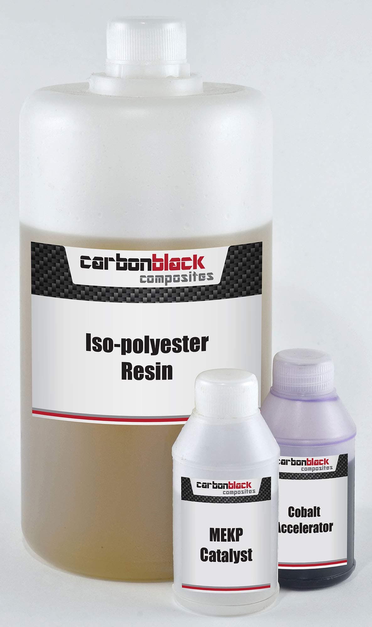 carbonblack composites Fiberglass Resin Kit 1Kg