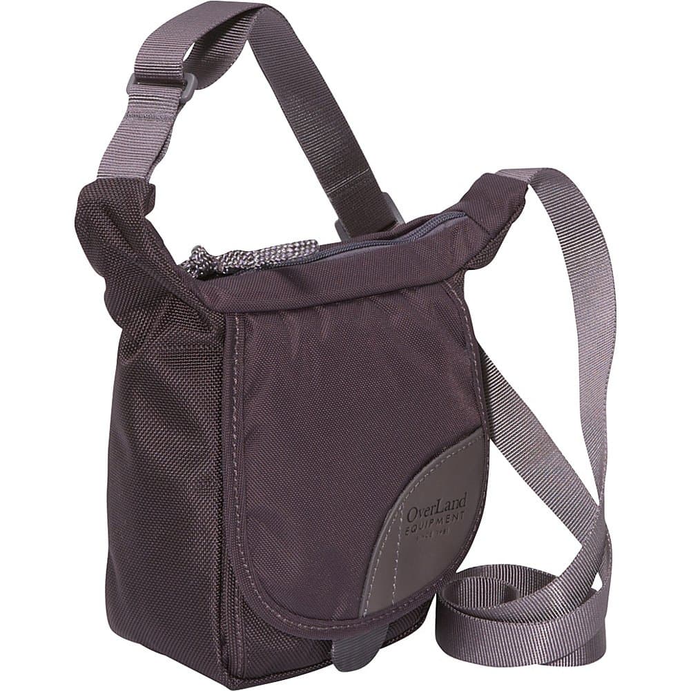 Overland Equipment Placer Traveler Bag (BlackBerry/Dusty Blue,7 x 5.5X 3.25-Inch)