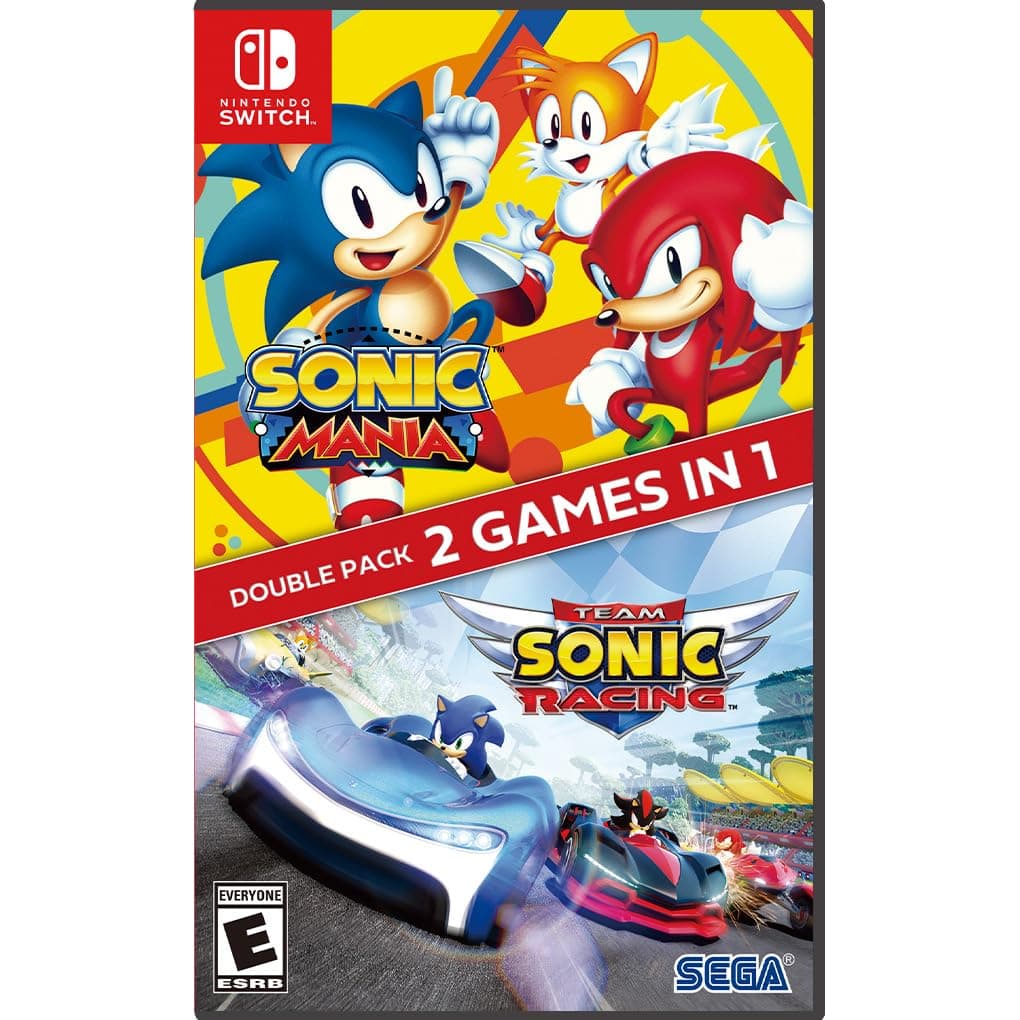 Sonic Mania + Team Sonic Racing Double Pack - Nintendo Switch