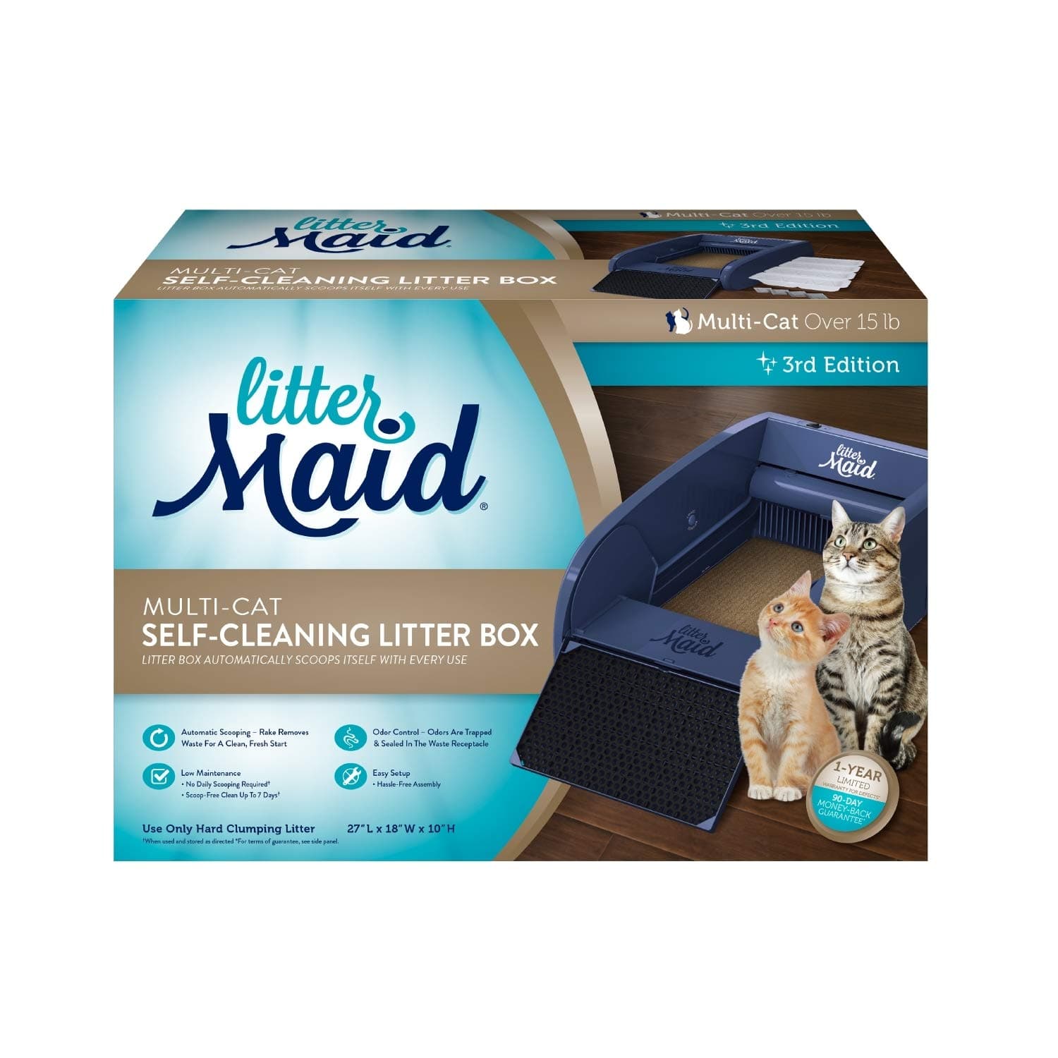 LitterMaid Automatic Self-Cleaning Multi-Cat Litter Box
