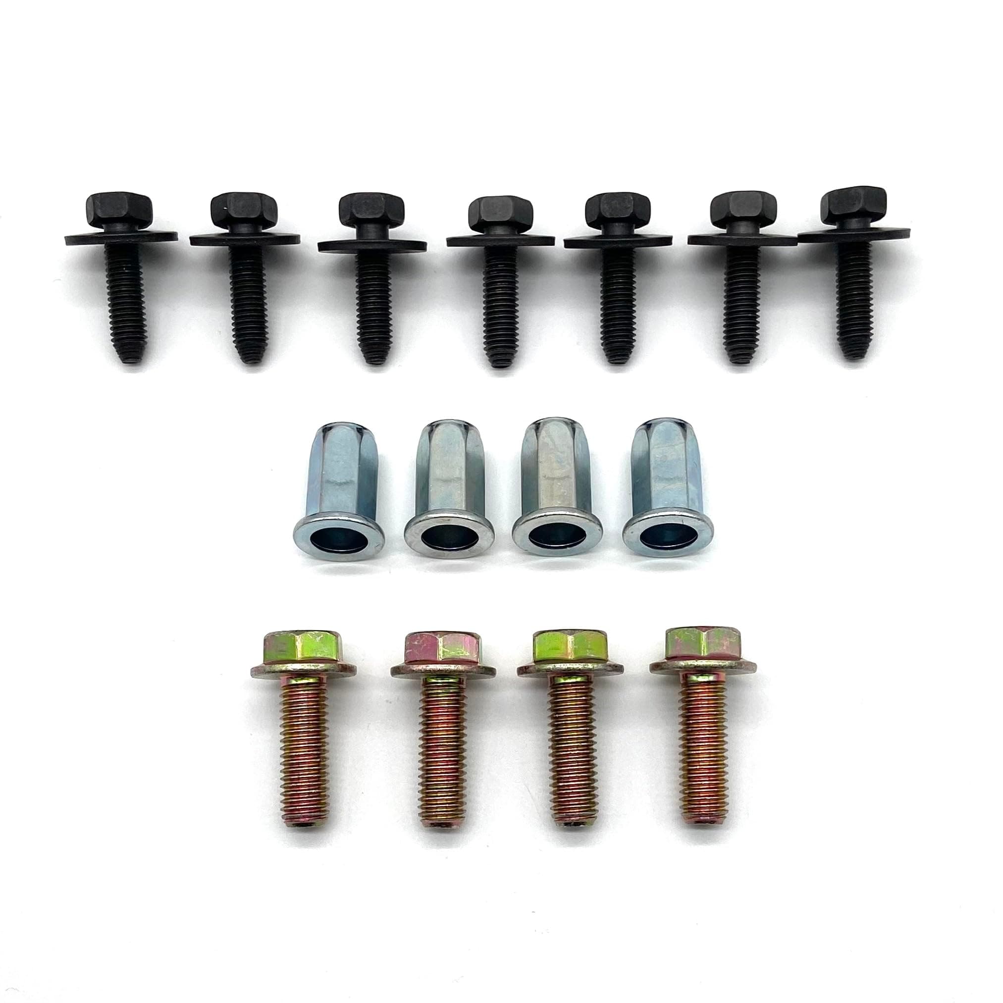 Region Offroad Steel Front Bumper Skid Plate Bolts/Nutserts Compatible with Jeep Wrangler JL JLU Gladiator JT