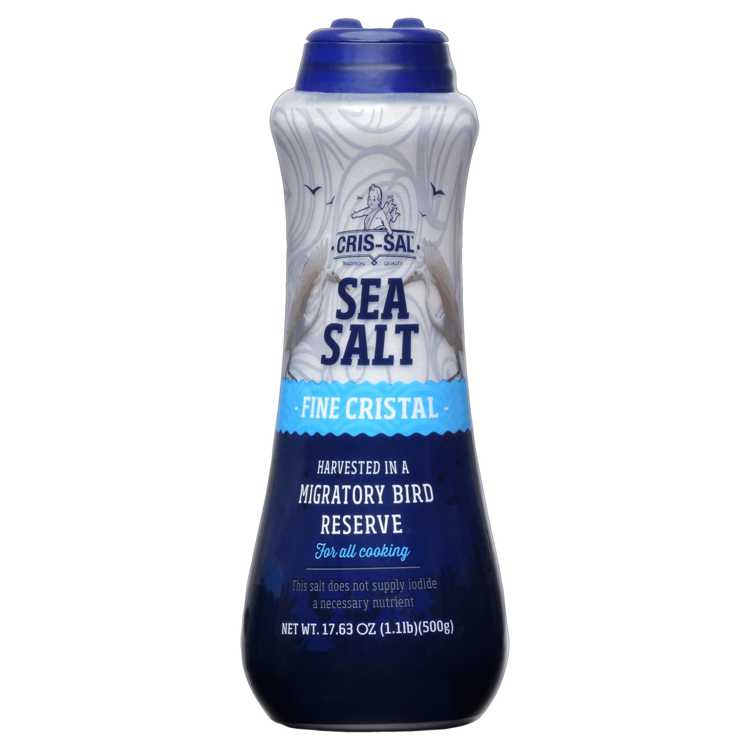 Cris Sal Gourmet Fine Cristal Sea Salt, 17.63 oz