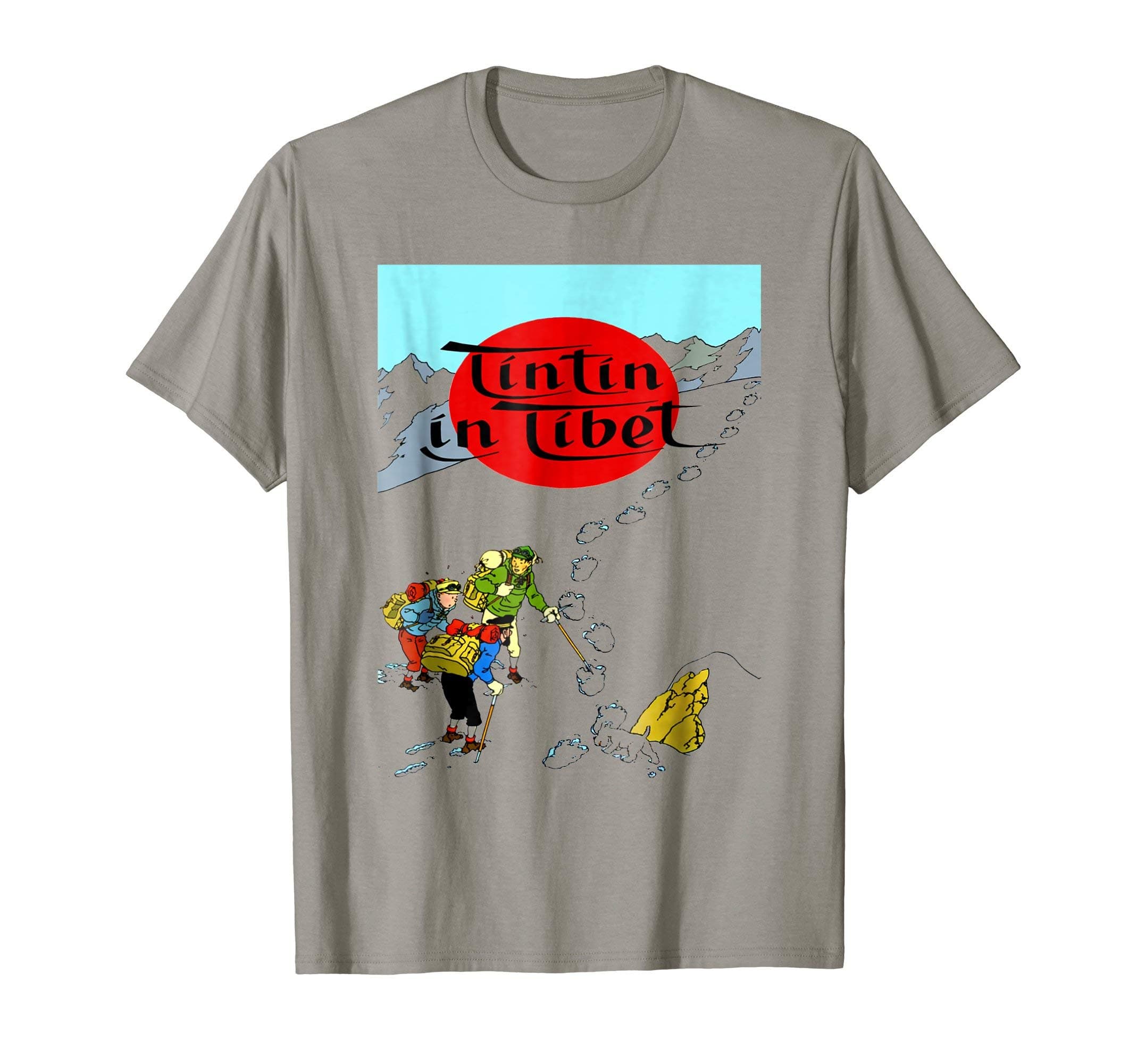 Tintin T-shirt in tibet
