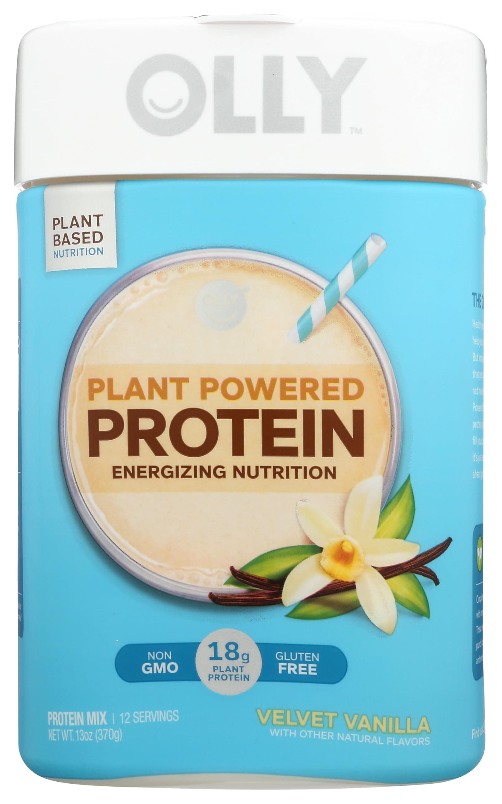 OLLY Protein Powder, Velvet Vanilla