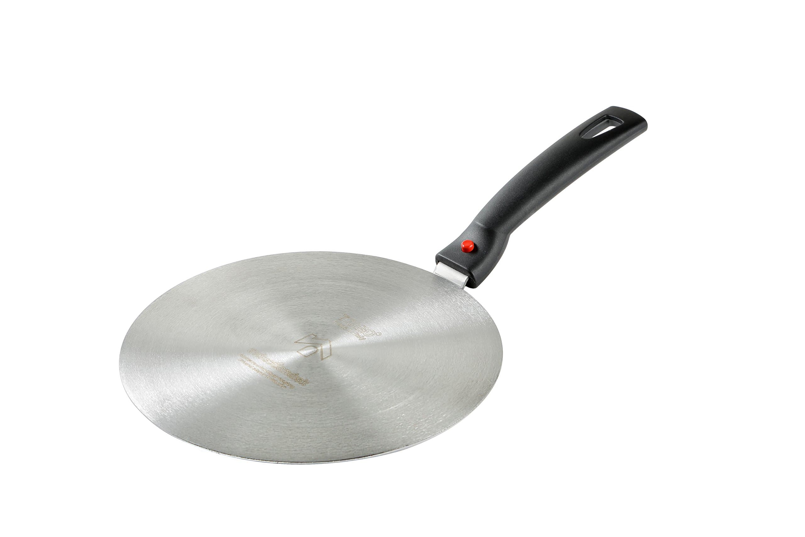 Trabo Iron Steel Universal Diffuser with Handle, 22 Cm, Silver, 30 x 22 x 30 cm