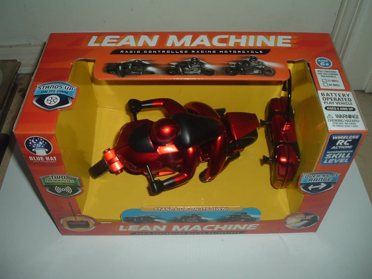 Lean Machine Radio Controlled Racing Motorcycle