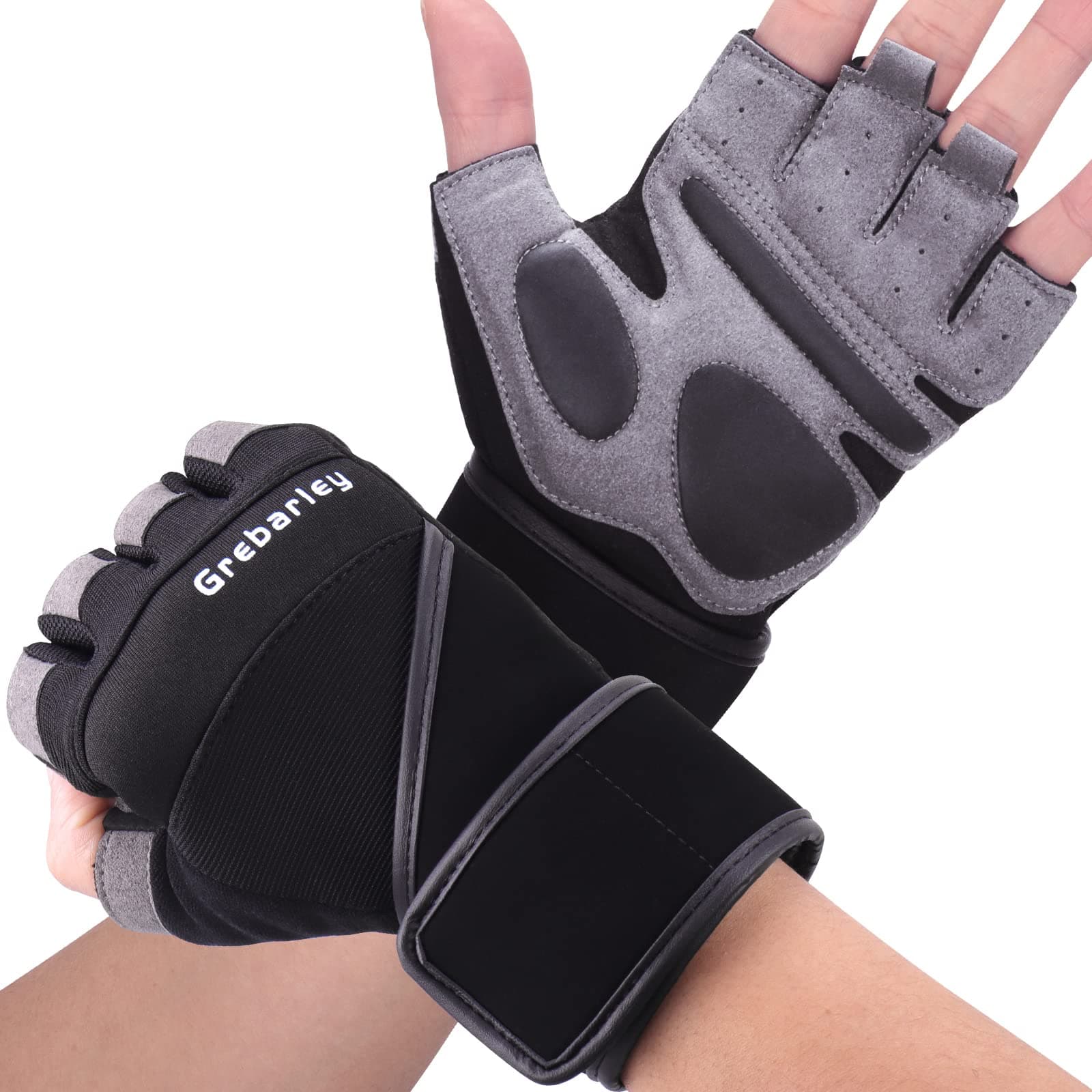 Grebarley Gym Gloves,Training gloves,Weight lifting Gloves,Breathable Sport Gloves,Crossfit Training,Suit for Men and Women