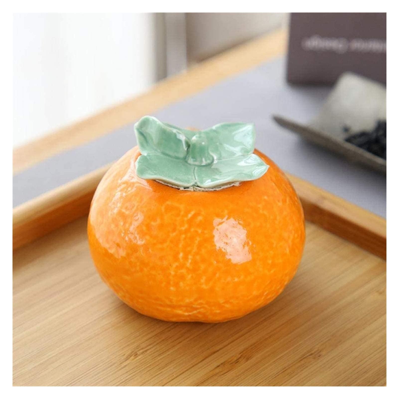 Ceramic Tea Jar Storage Jars Tea Tins Cans Canister Traditional Tea Caddy Cute Ceramics Dampproof Tea Caddies, Food Storage Jar Canister Loose Tea Tin/Tea Caddy/Coffee Canister/Coffee Jar/Spice Nuts S