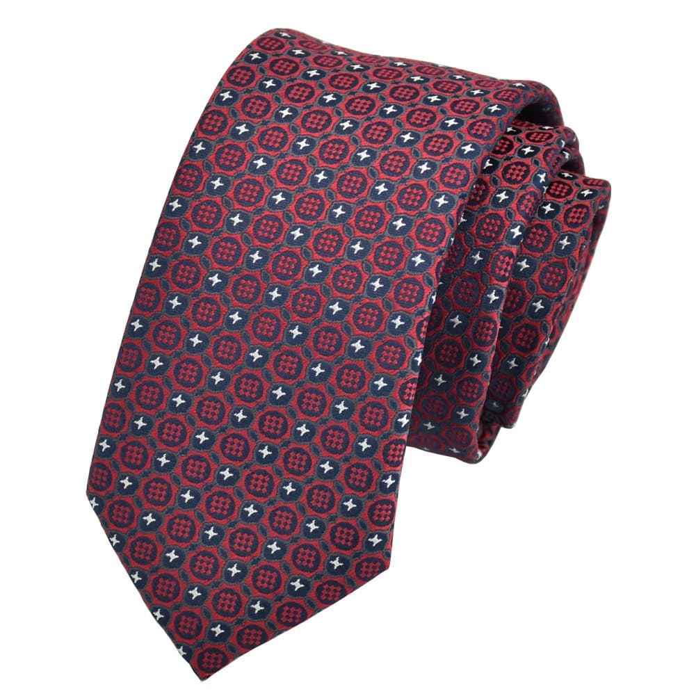 Valgens New Classic Plaid 6cm Polyster Men's Tie Necktie Ties/Wedding neck ties men