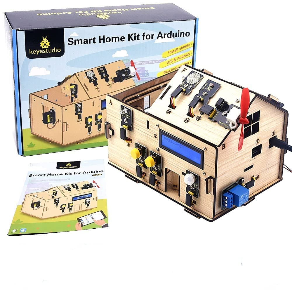 KEYESTUDIO Smart Home Kit for Arduino STEM Learning Internet of Things