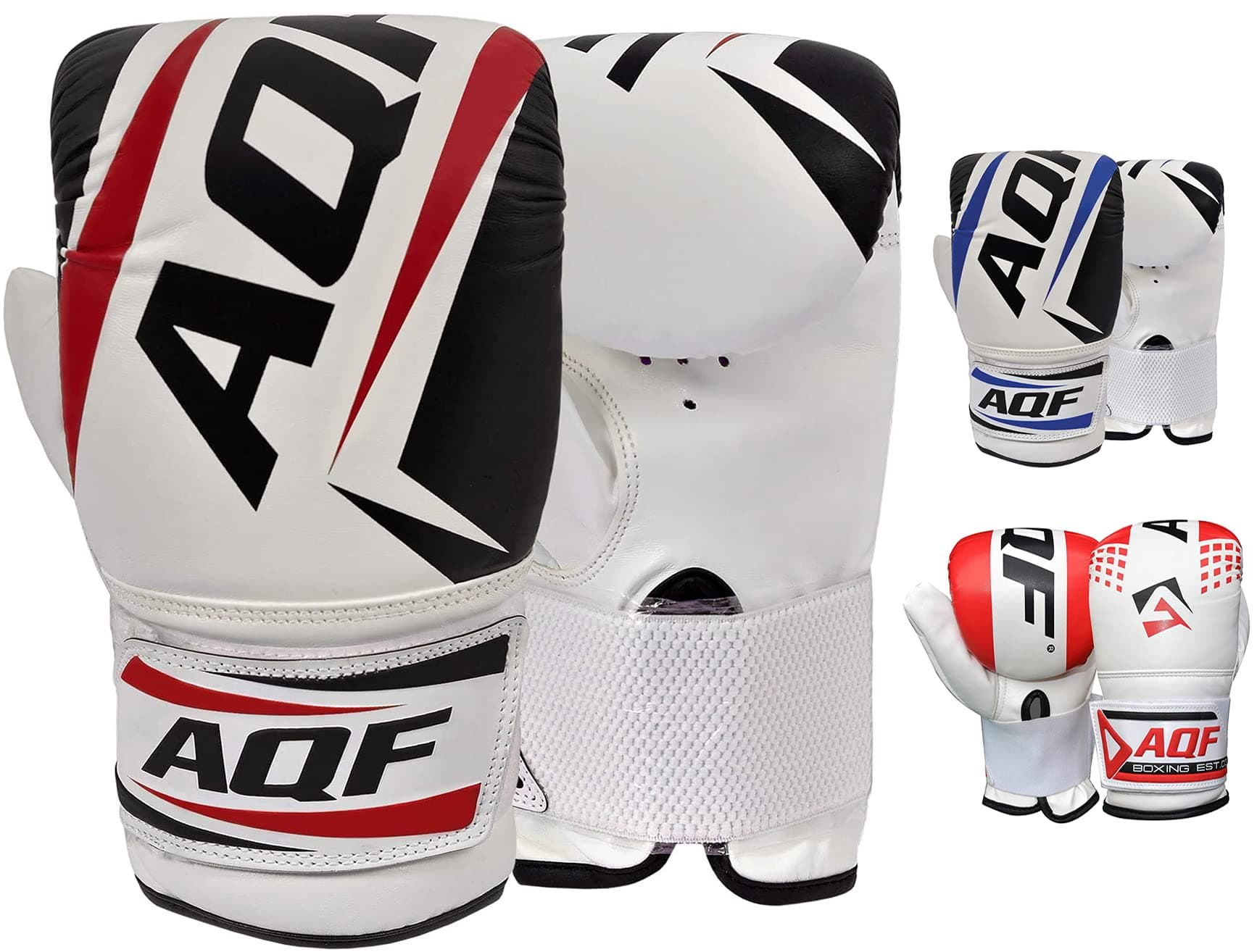 AQF Boxing Bag Mitts Gloves Heavy Punch Speed Bag MMA Punching Mitts Kickboxing Sparring Muay Thai Martial Arts