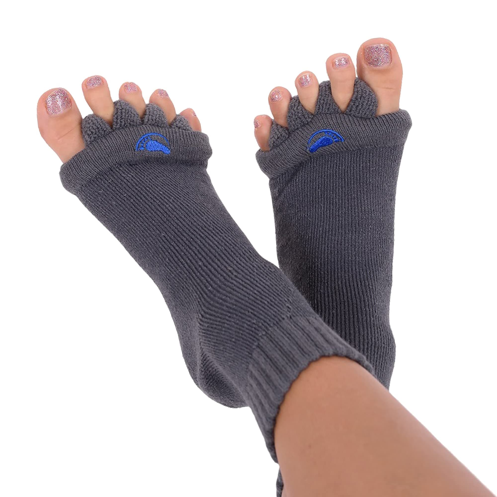 My Happy Feet The Original Foot Alignment Socks CHARCOAL L