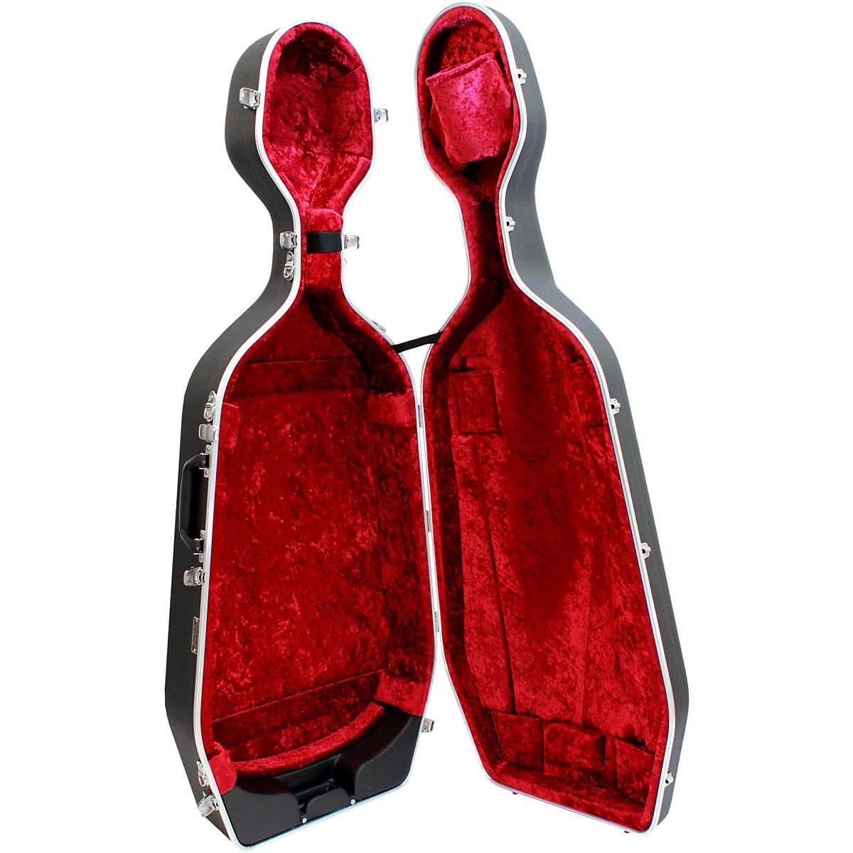Cases Standard Series Cello Case Black Shell, Red Interior