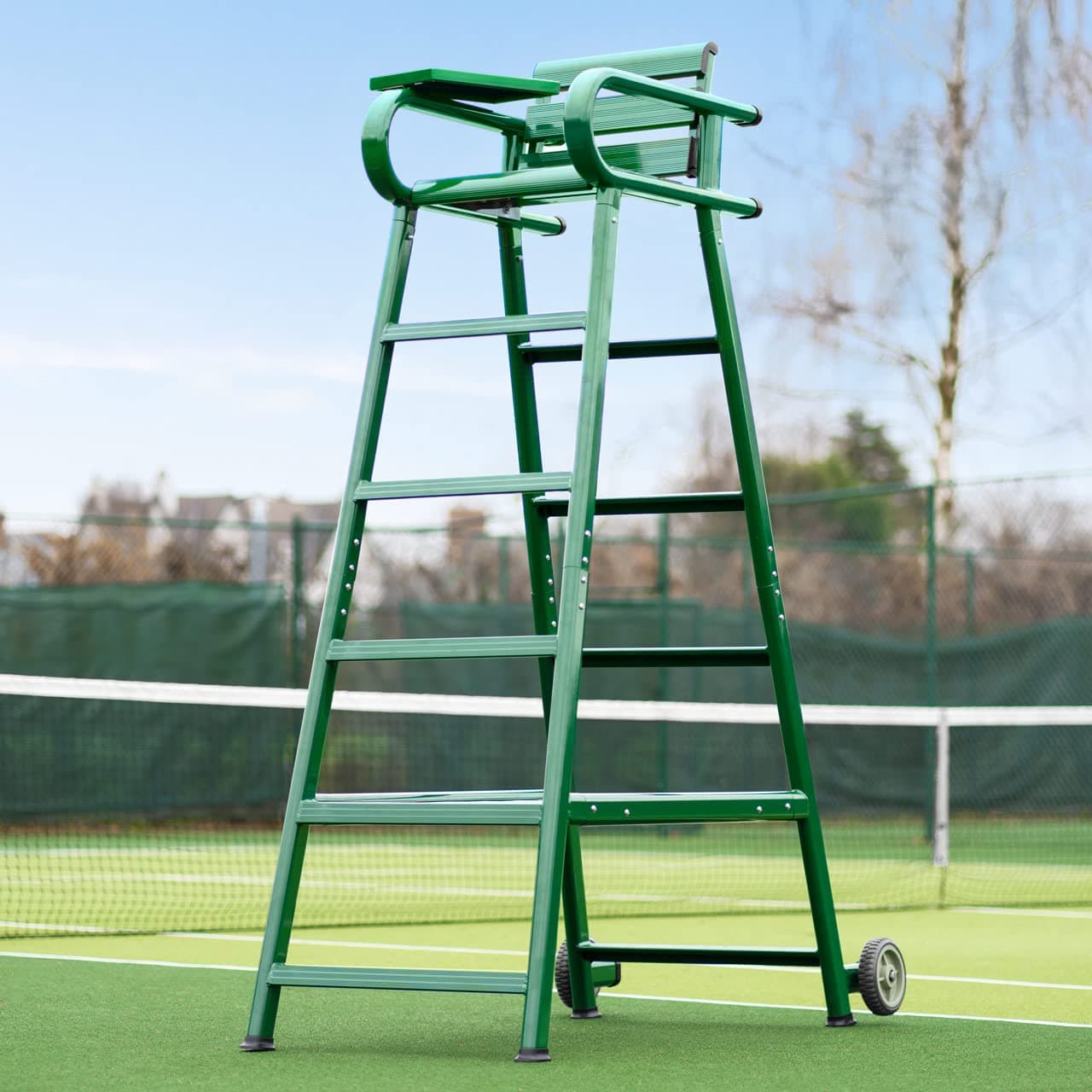 Vermont Aluminum Tennis Umpires Chair [7ft Premium Model] | ITF Tournament Regulation