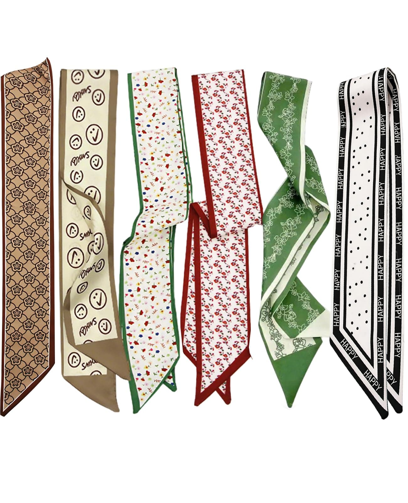 Purse Scarf Handbags For Women Skinny Hair Neck Accessories Scarves With Bag Scarfs Handle Fashion Lightweight