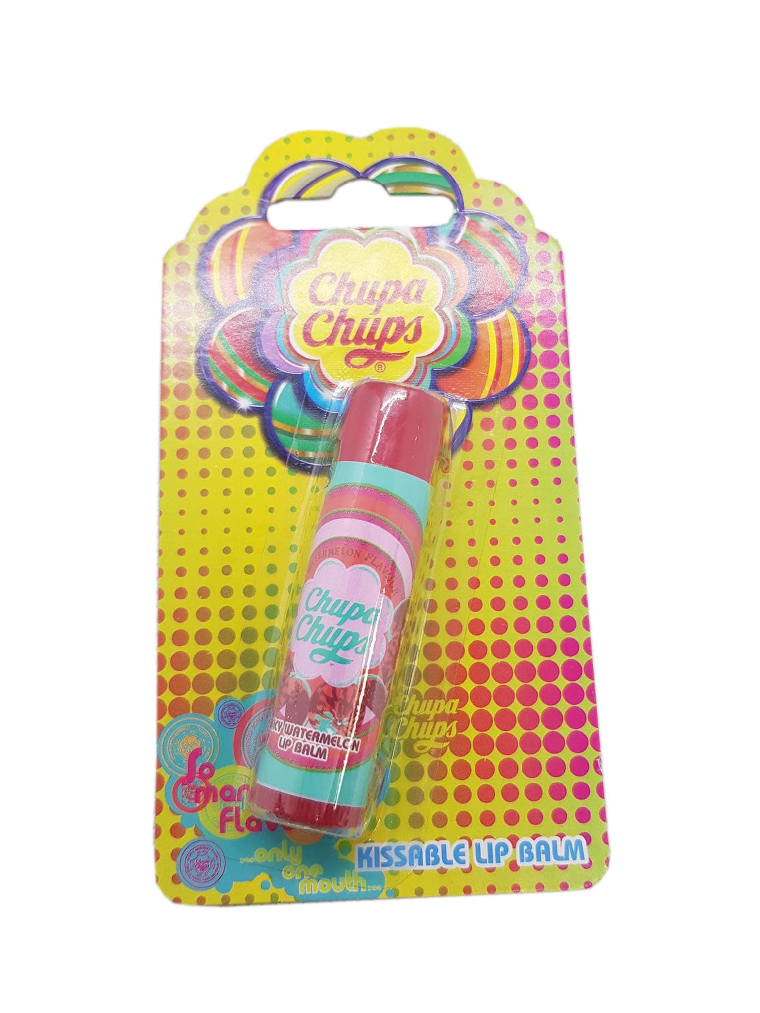 Chupa Chups Watermelon Lip Balm For Sore, Dry Or Cracked Lips COSCHU001