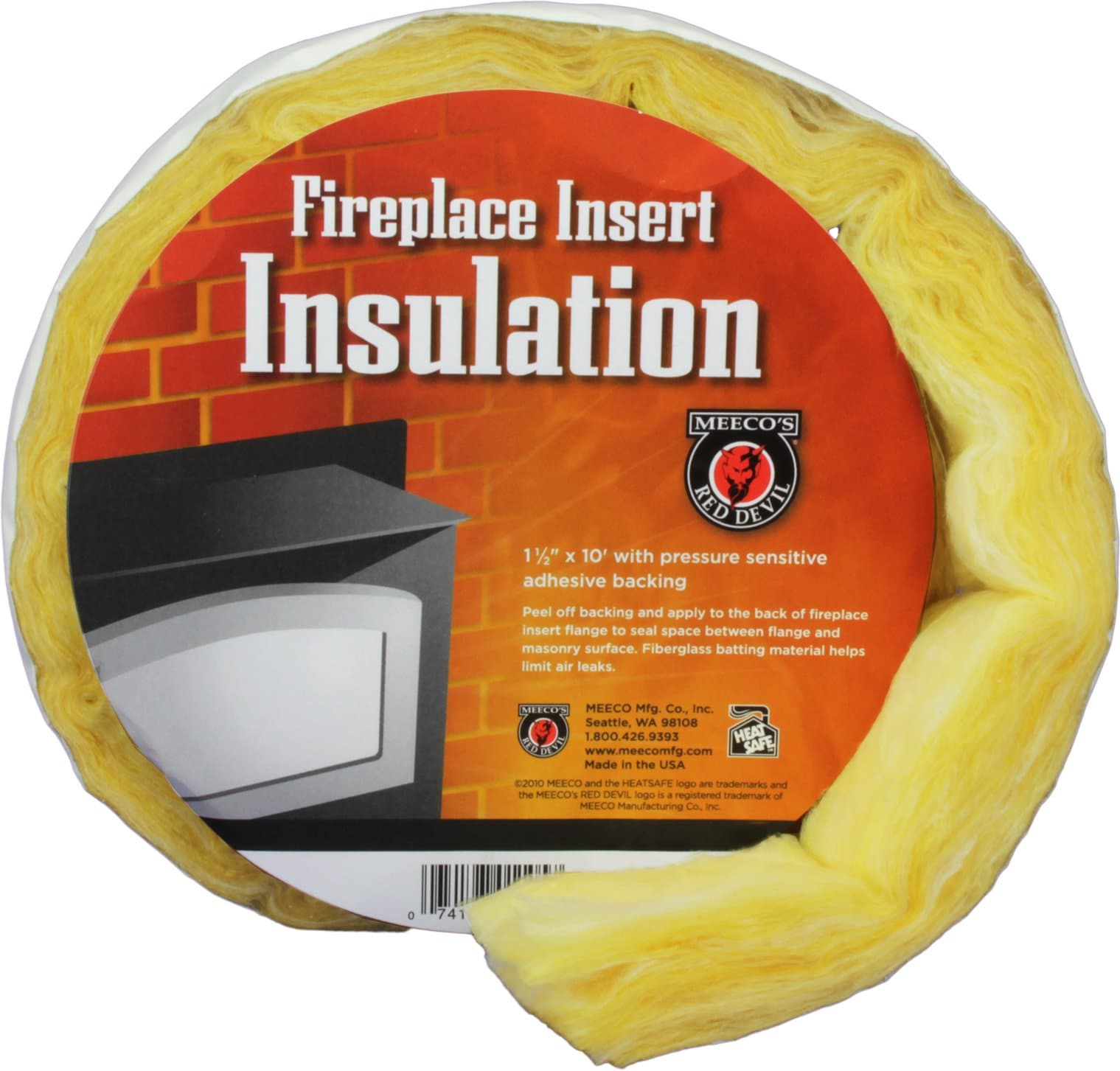 MEECO'S RED DEVIL1105 Fireplace Insert Insulation by MEECO'S RED DEVIL