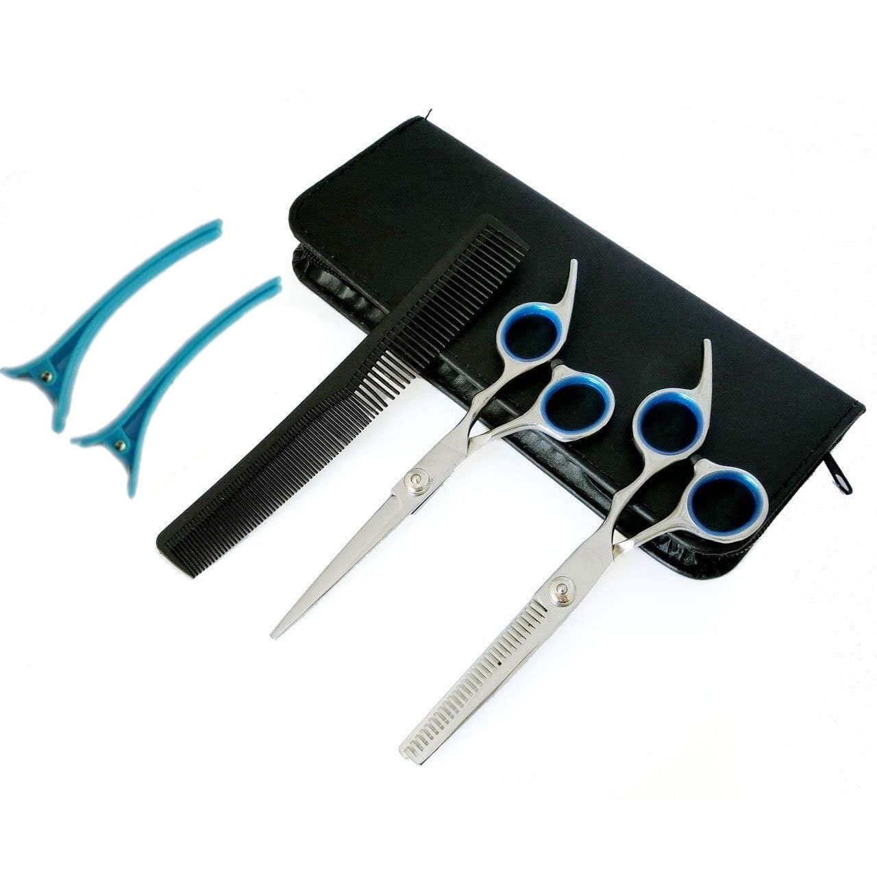 Hair Cutting Scissor Set Professional Hairdressing Scissors Barber Tools Set Stainless Steel For Salon And Family