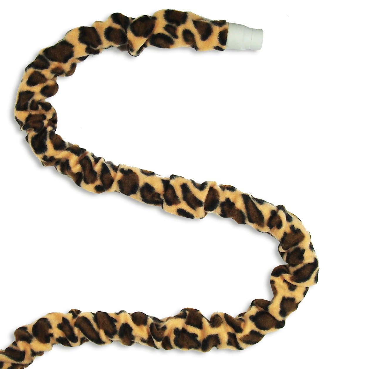 CPAP Hose Covers - Made in The USA - Soft Fleece CPAP Tube Cover with No Zipper and Ties - 9 ft. Long BiPAP & CPAP Insulated Hose Cover for 6 ft. & 8 ft. by Designs by DaVal (Leopard)
