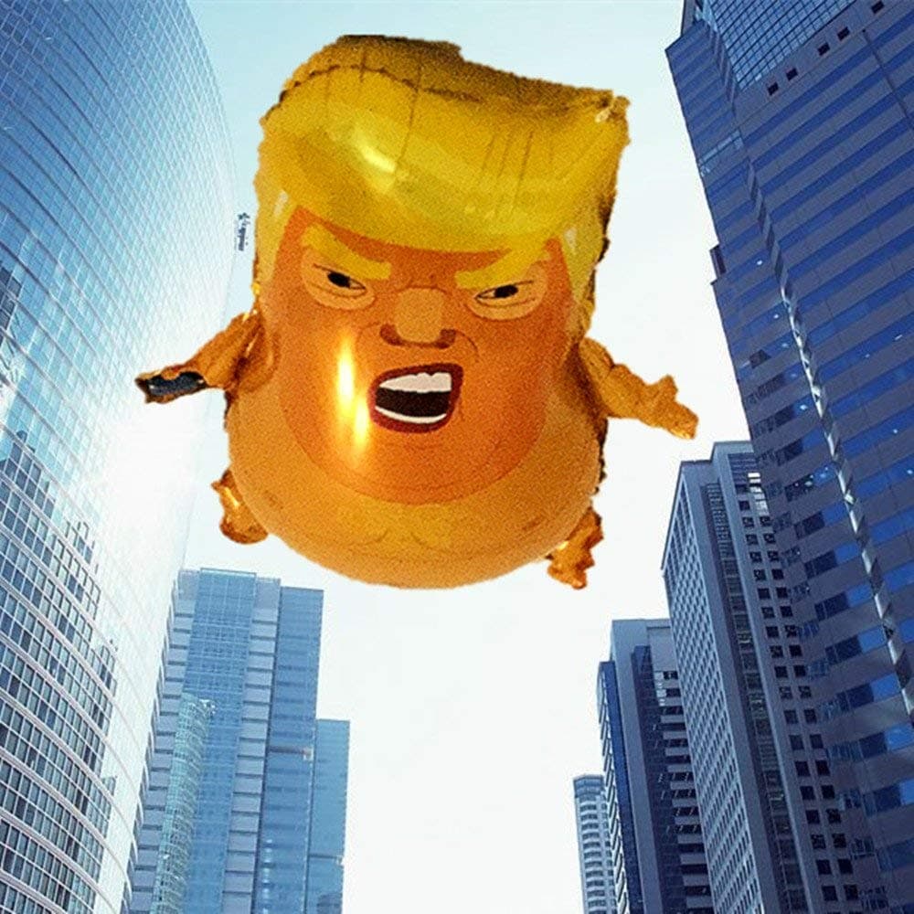 Jumbo Orange Guy Baby Blimp Balloon Balloons 47.2 inches,Funny the Guy Balloon