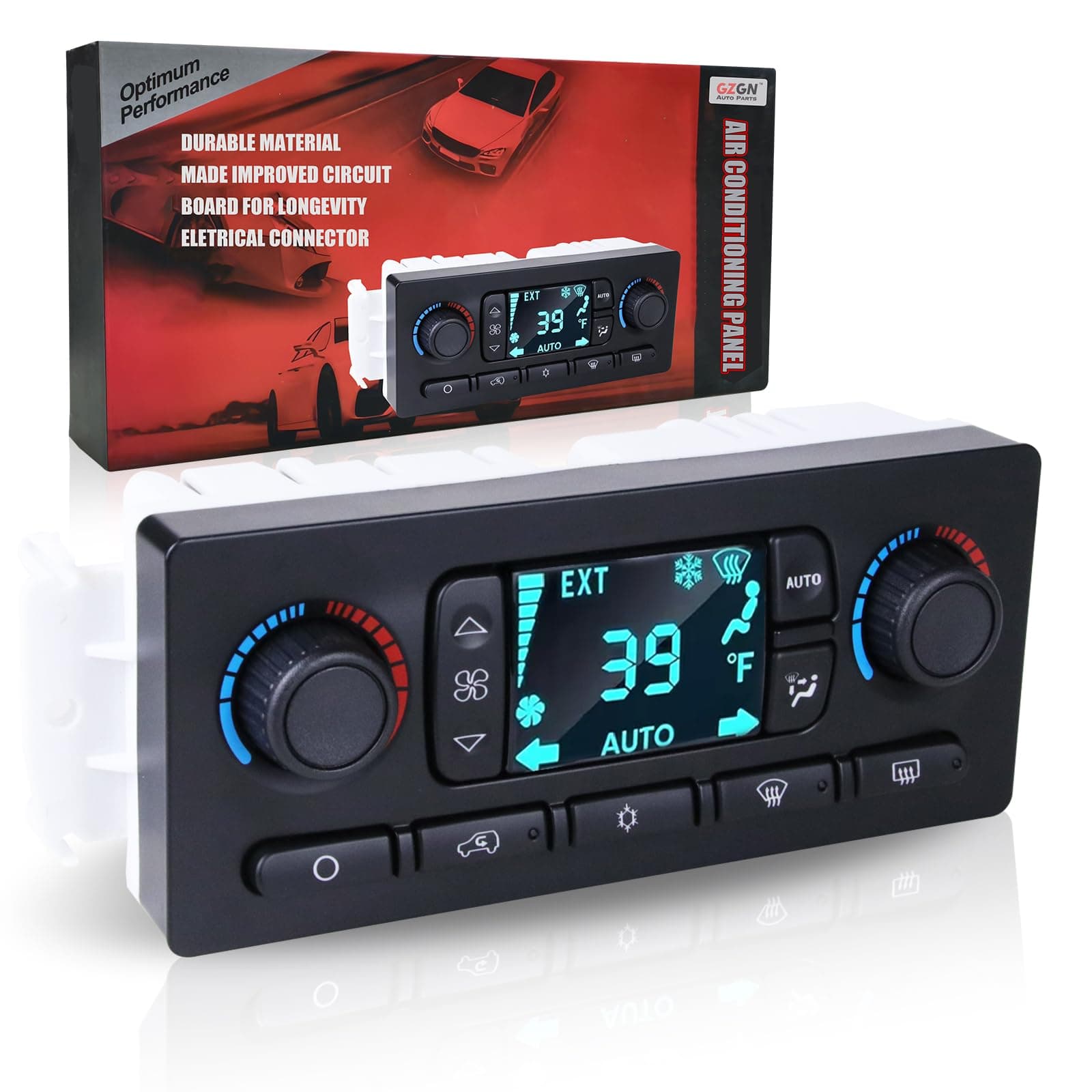599-211 A/C Heater Climate Control Module Panel Switch 599-211XD Compatible with 03-04 Chevy Silverado Suburban GMC Sierra Yukon Envoy Cadillac Escalade Rainier Hummer Bravada 10367041