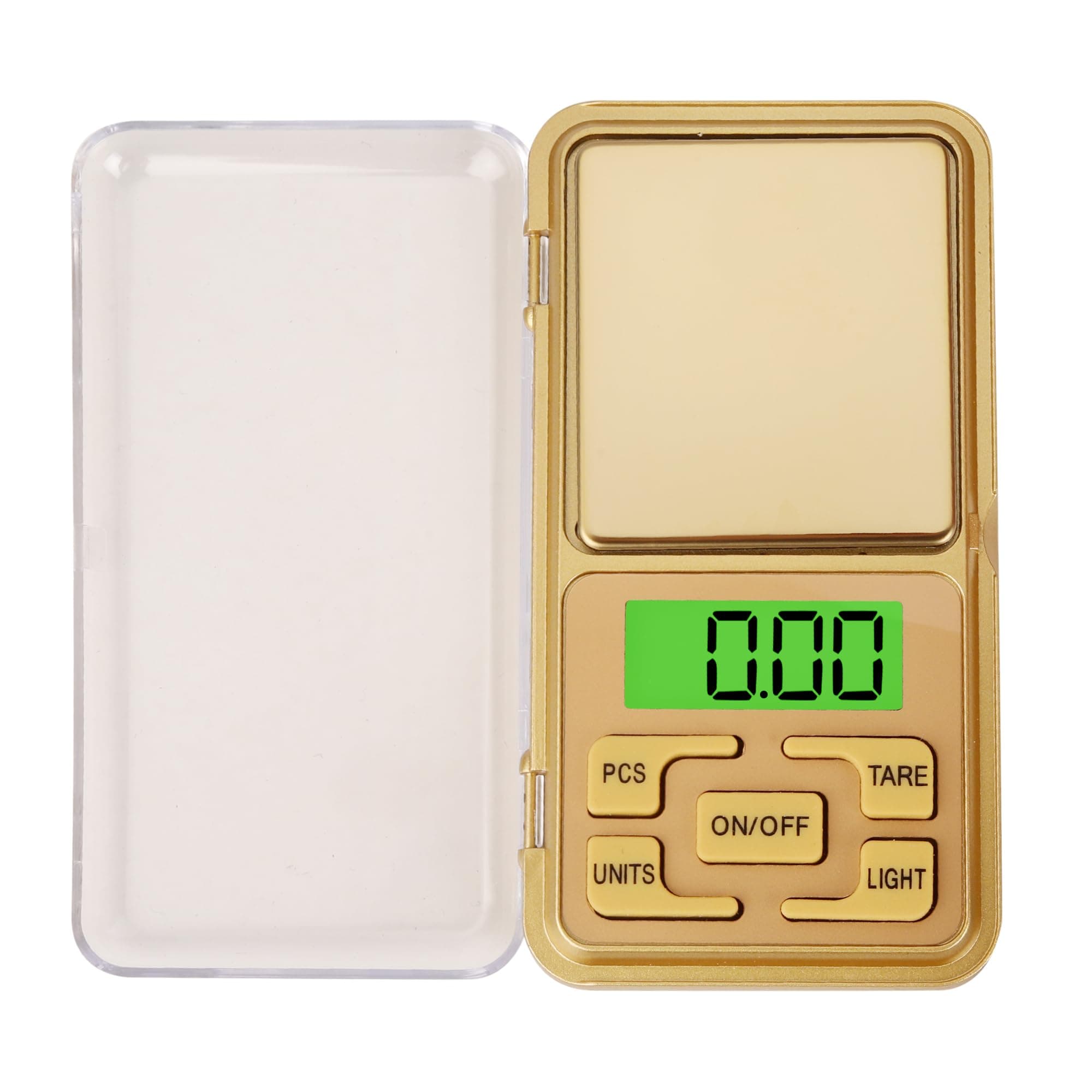 Baijnath Premnath iScale KES Pocket Scale - 200g x 0.01g Precision, Ideal for Jewelry & Chemical Weighing, Home & Goldsmith Use - Golden Edition (Not A Legal Scale for Commercial use)