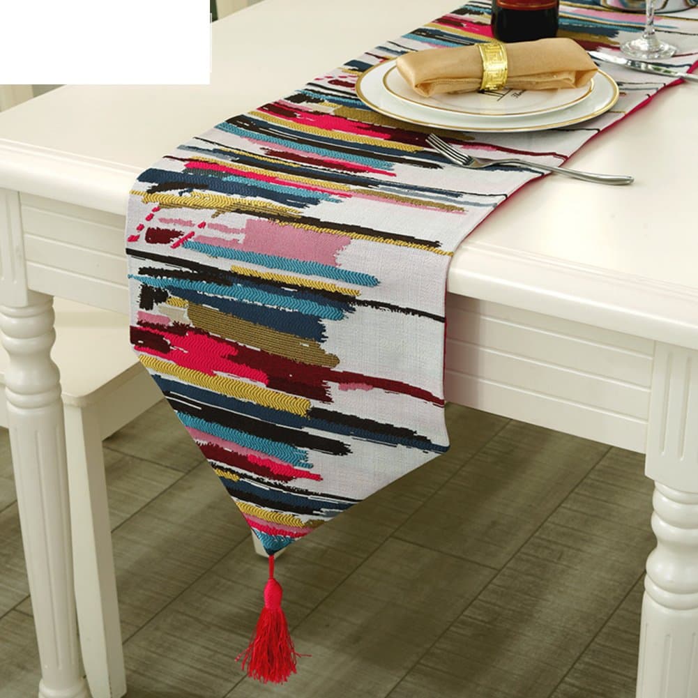 Table Runner/Rural,European Table Runner/Anti-skid Table Flag/American Style,Luxury,Chinese Style,Multi-functional Table Flag-A 30x200cm(12x79inch)