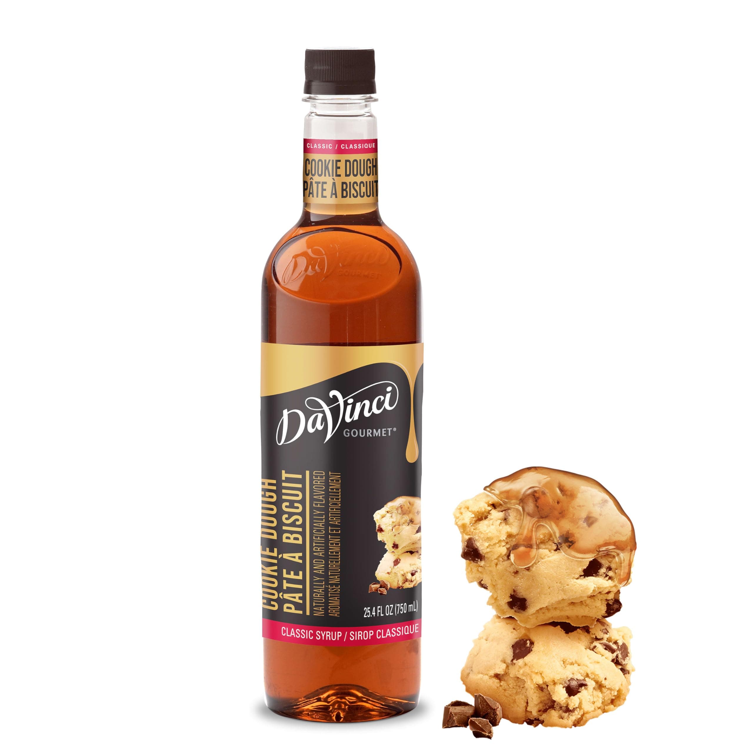 DaVinci Gourmet Classic Cookie Dough Syrup, 25.4 Fluid Ounces (Pack of 1)