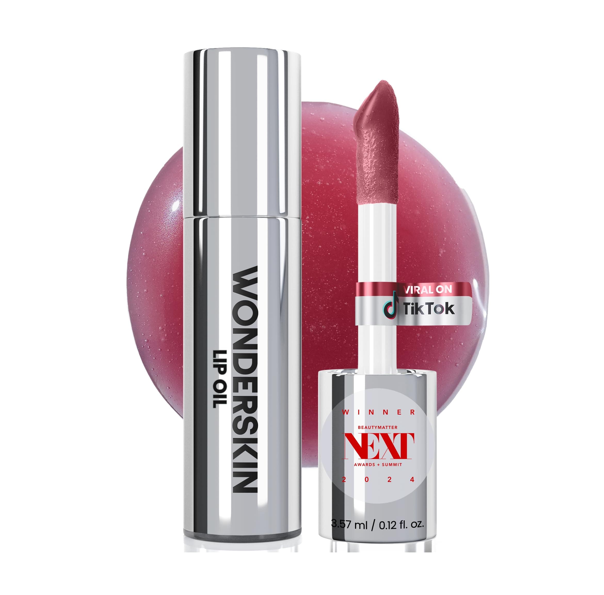 Wonderskin - Lip Rehab Serum Oil - Honey - 3.57