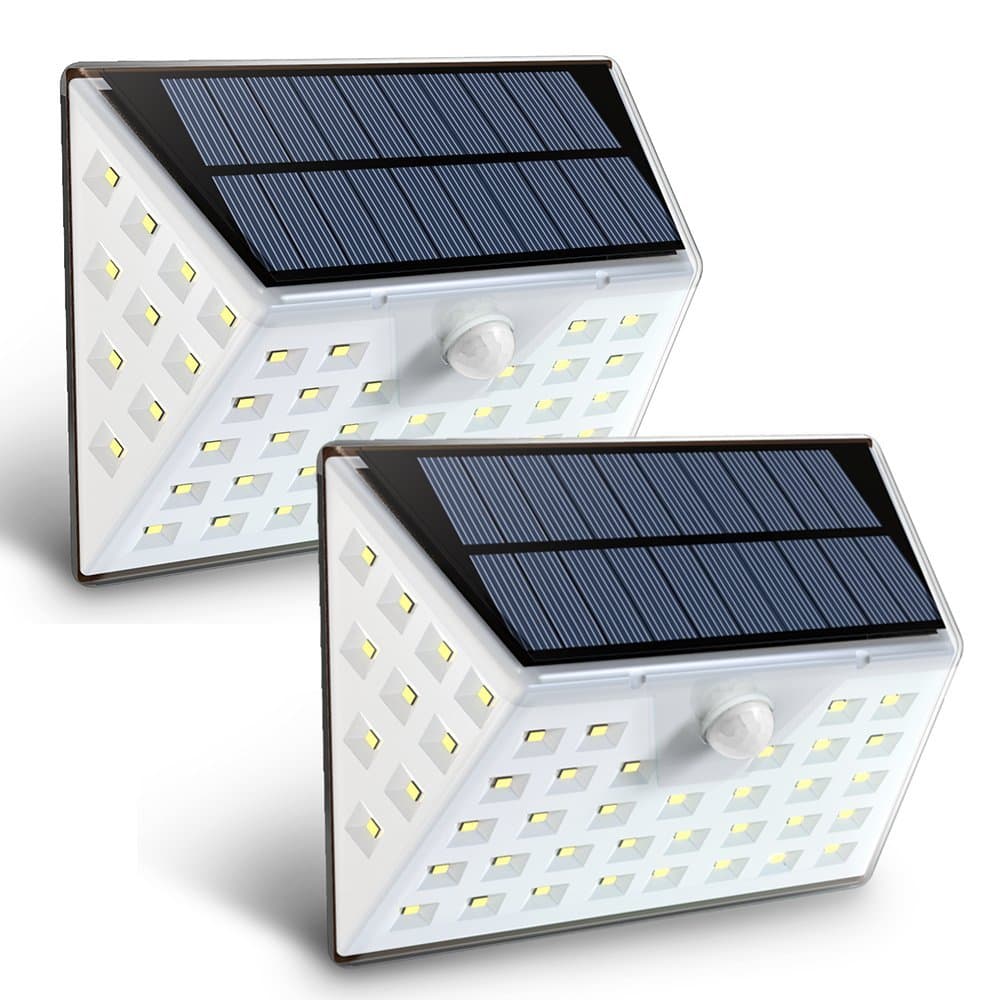 Sofunny 53 LED Solar Lights Outdoor Motion Sensor Security Solar Wall Lights 4 Modes Waterproof Outdoor Lights for Garden, Patio, Yard, Driveway 2