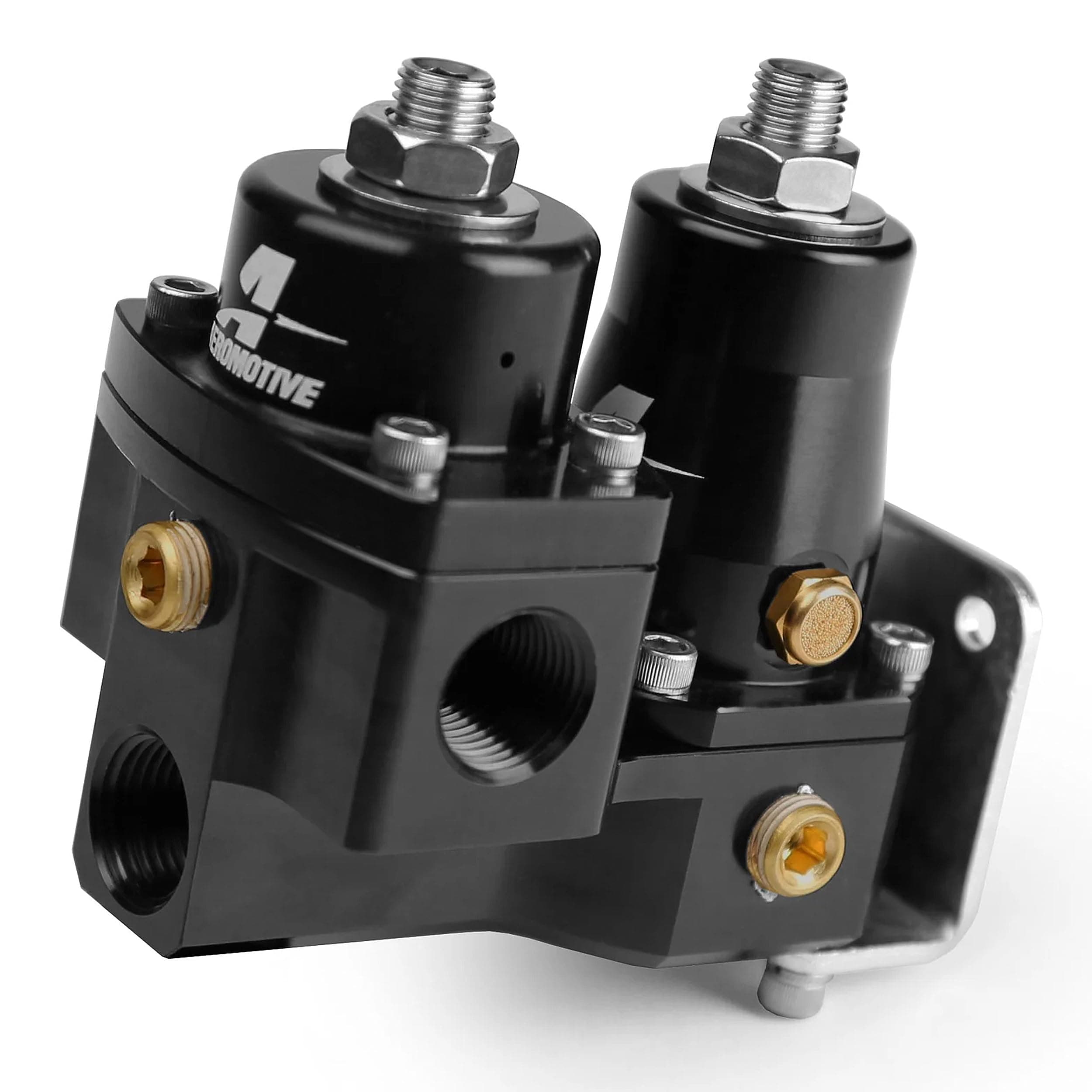 13220 EFI to Carburetor Fuel Pressure Regulator, Adjustable 5-9 PSI, Dual Stage