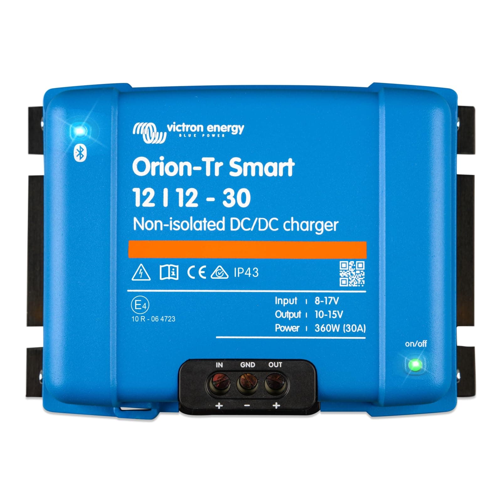 Victron Energy Orion-Tr Smart DC to DC Charger (Bluetooth) - 12/12-Volt 30 amp 360-Watt - Battery Charger for Dual Battery Systems - Non-Isolated
